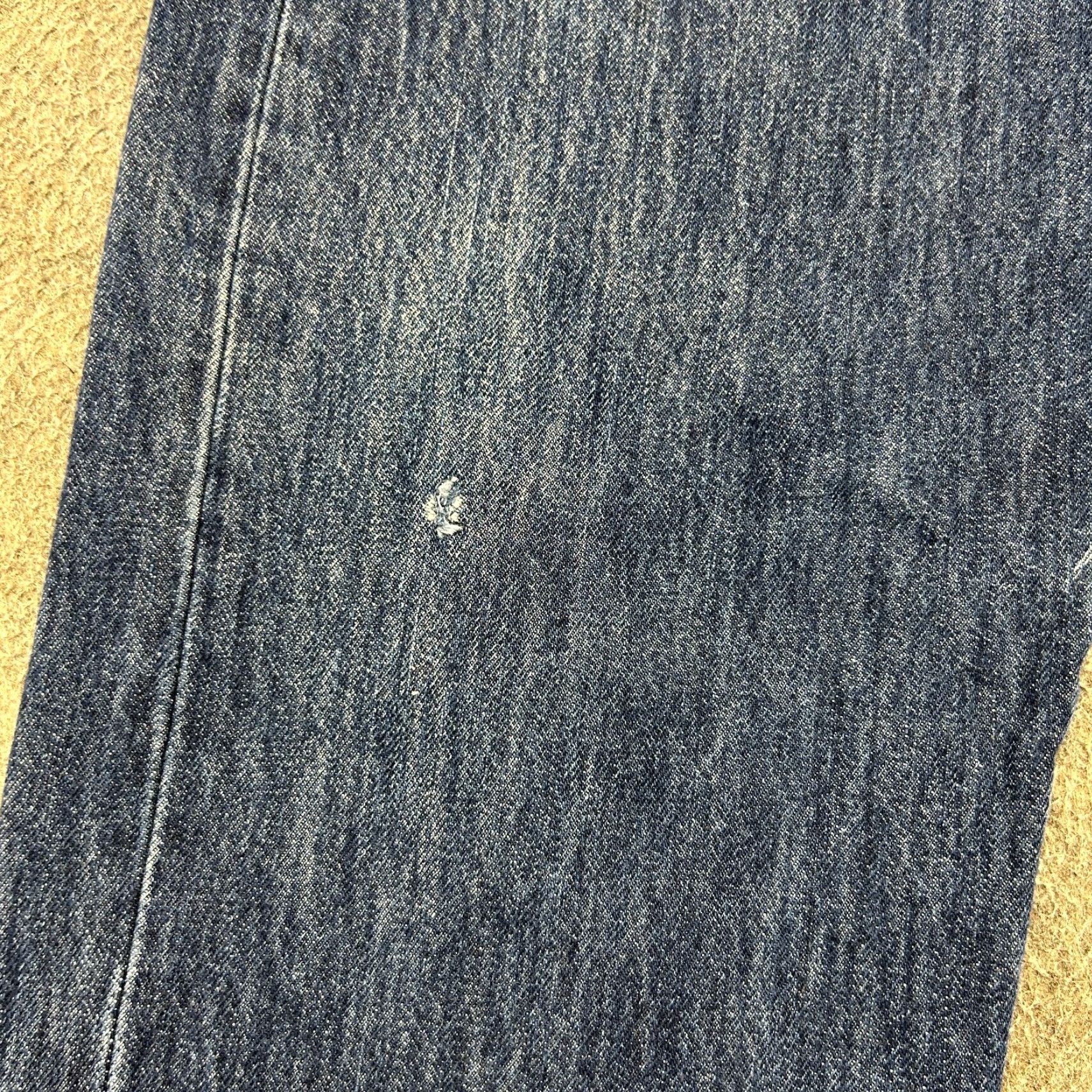 Levi's Levi's 501 Jeans Men 36x29 Regular Medium Wash Distressed Vintage Retro 5-Pocket Blue Denim Straight Leg N/A Size US 36 / EU 52 - 6 Thumbnail