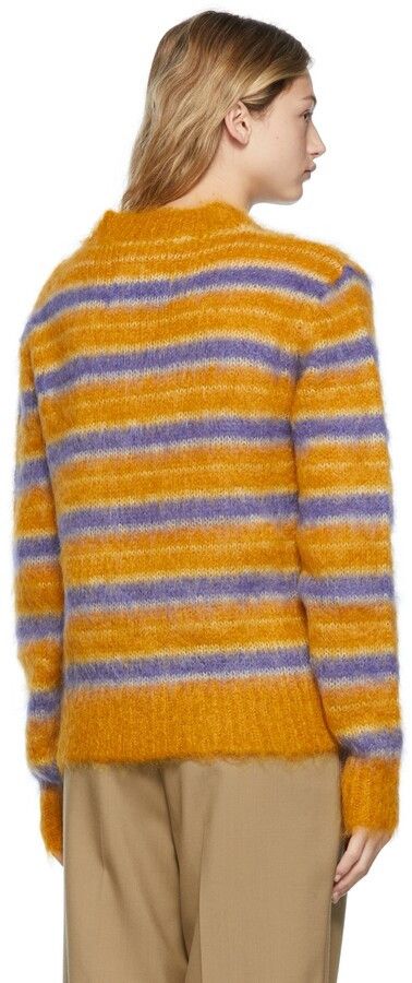 Marni o1y1125 Crewneck Sweater in Multicolor Size L / US 10 / IT 46 - 3 Thumbnail