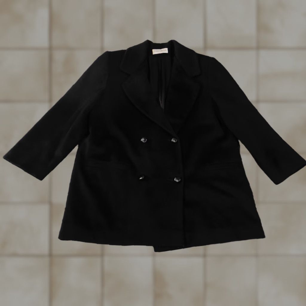 Vintage forecaster of boston coat 12 womens trench coat vintage wool button Size XL / US 12-14 / IT 48-50 - 1 Thumbnail