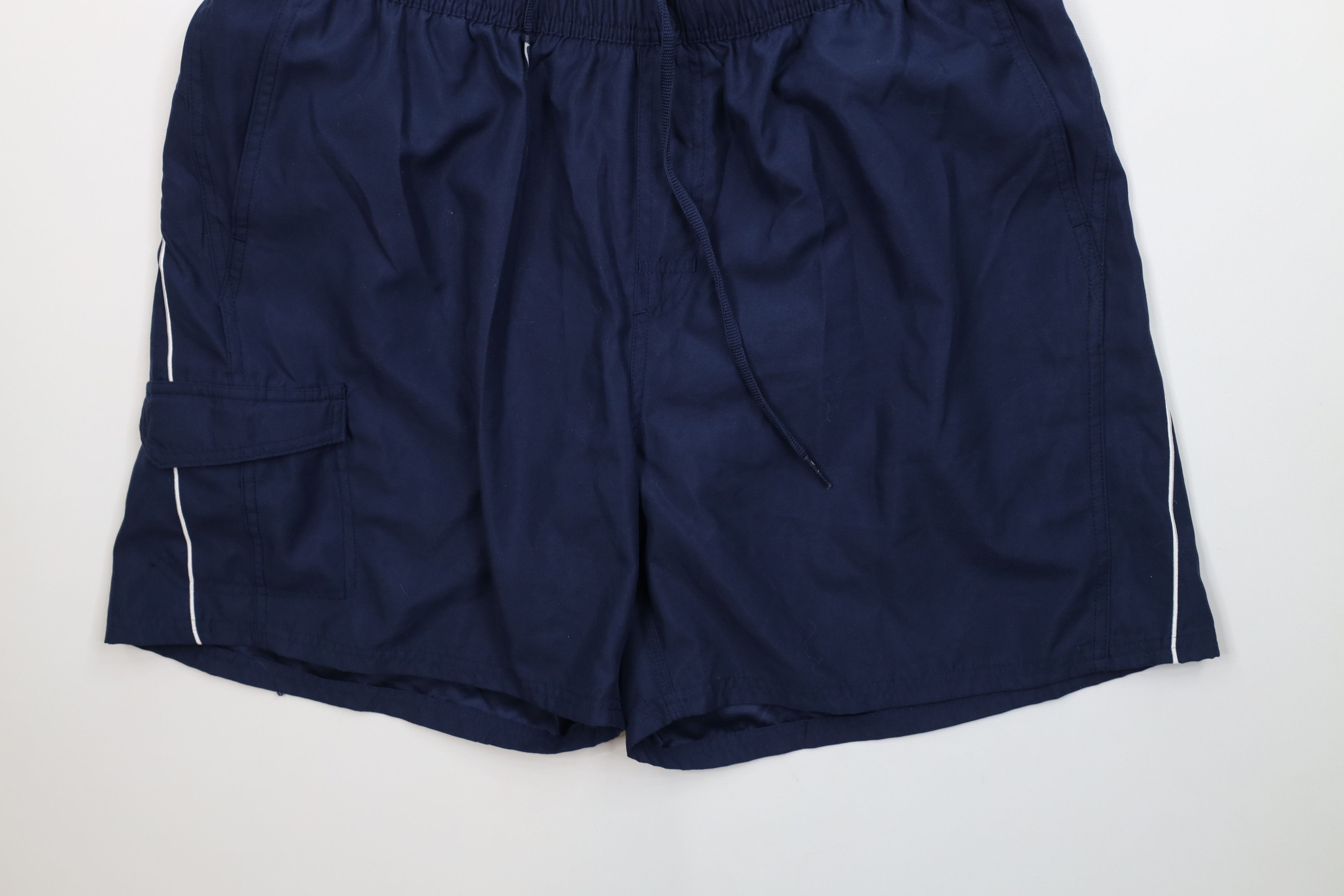 Nike Vintage Nike Scott Big Swoosh Above Knee Lined Cargo Shorts Size US 36 / EU 52 - 4 Thumbnail
