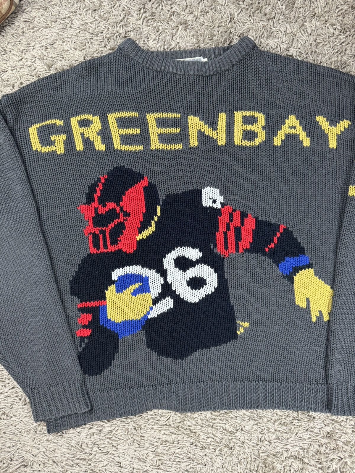 Japanese Brand × Vintage Vintage sweater Rugby 90s original sportswear casual item Size US L / EU 52-54 / 3 - 3 Thumbnail