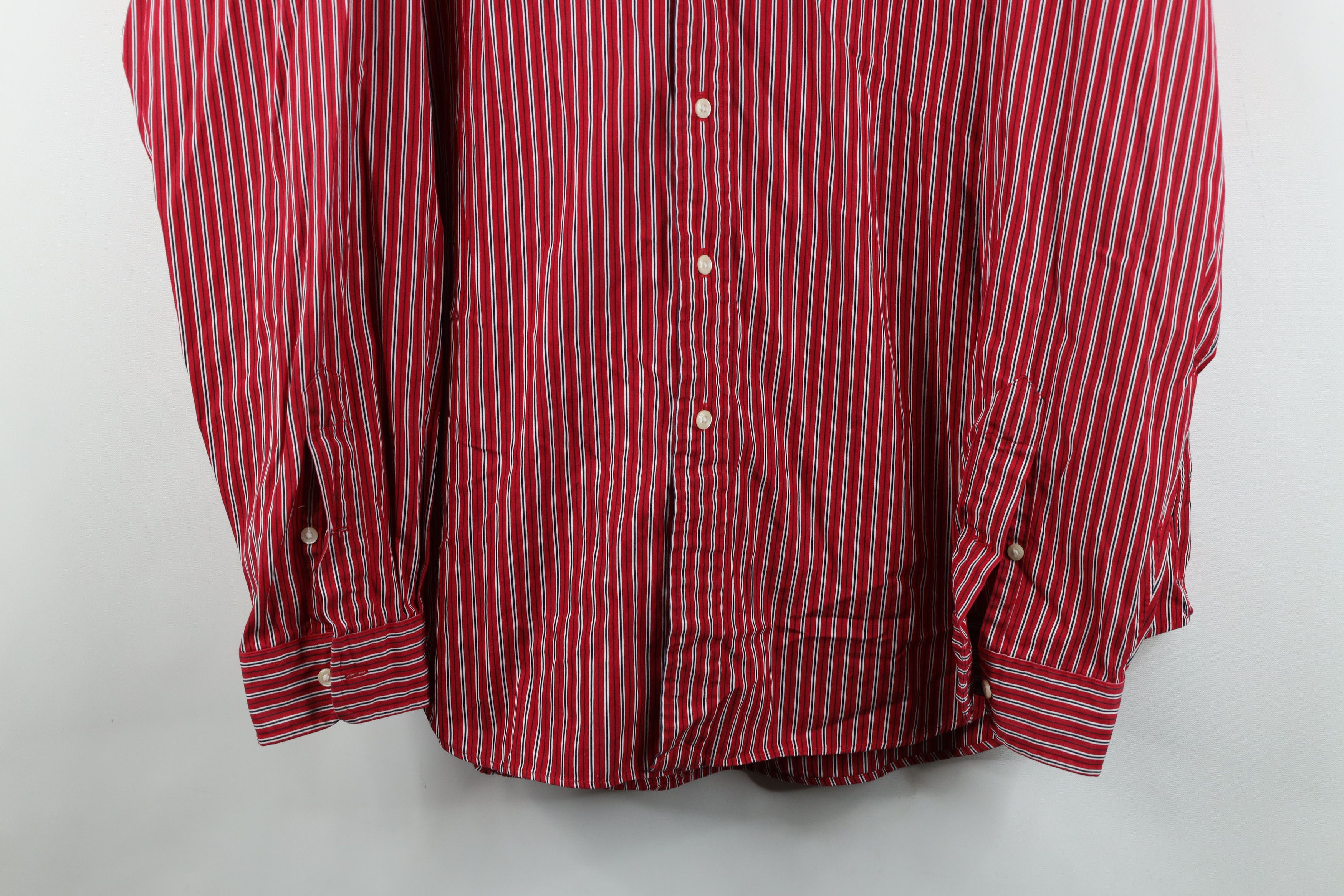 Ralph Lauren Vintage 90s Ralph Lauren Collared Button Down Shirt Red Size US XL / EU 56 / 4 - 3 Thumbnail