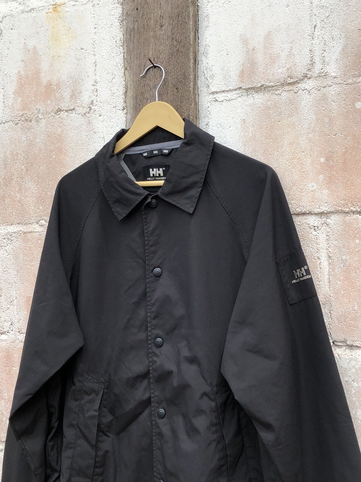 Helly Hansen Helly Hansen Overcoat Coach’s Jacket Black Color Size US L / EU 52-54 / 3 - 4 Thumbnail