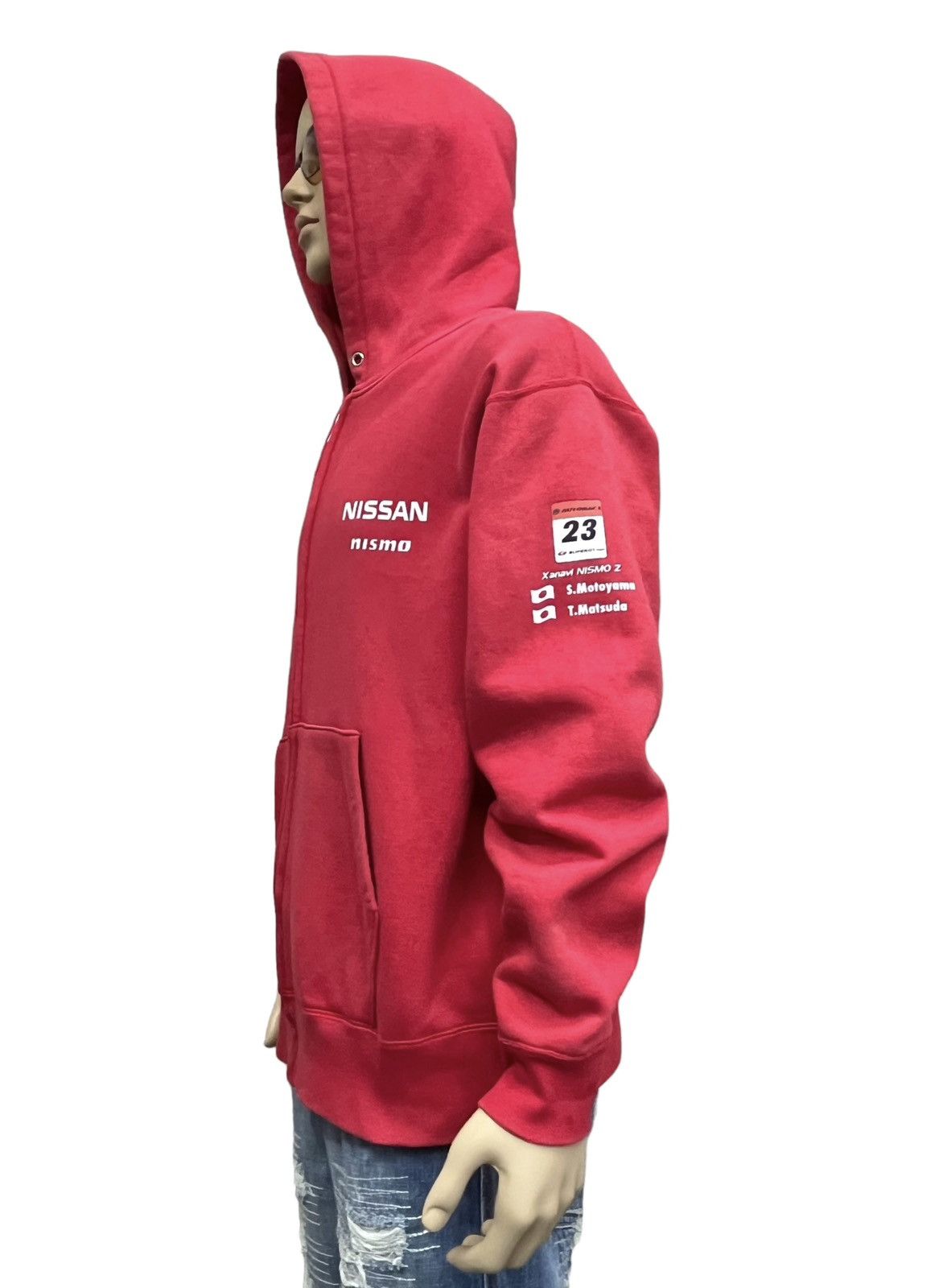 Nissan 🔥 NISSAN NISMO RACING XANAVI RAYS ENGINEERING Zipper Hoodie Size US L / EU 52-54 / 3 - 7 Thumbnail