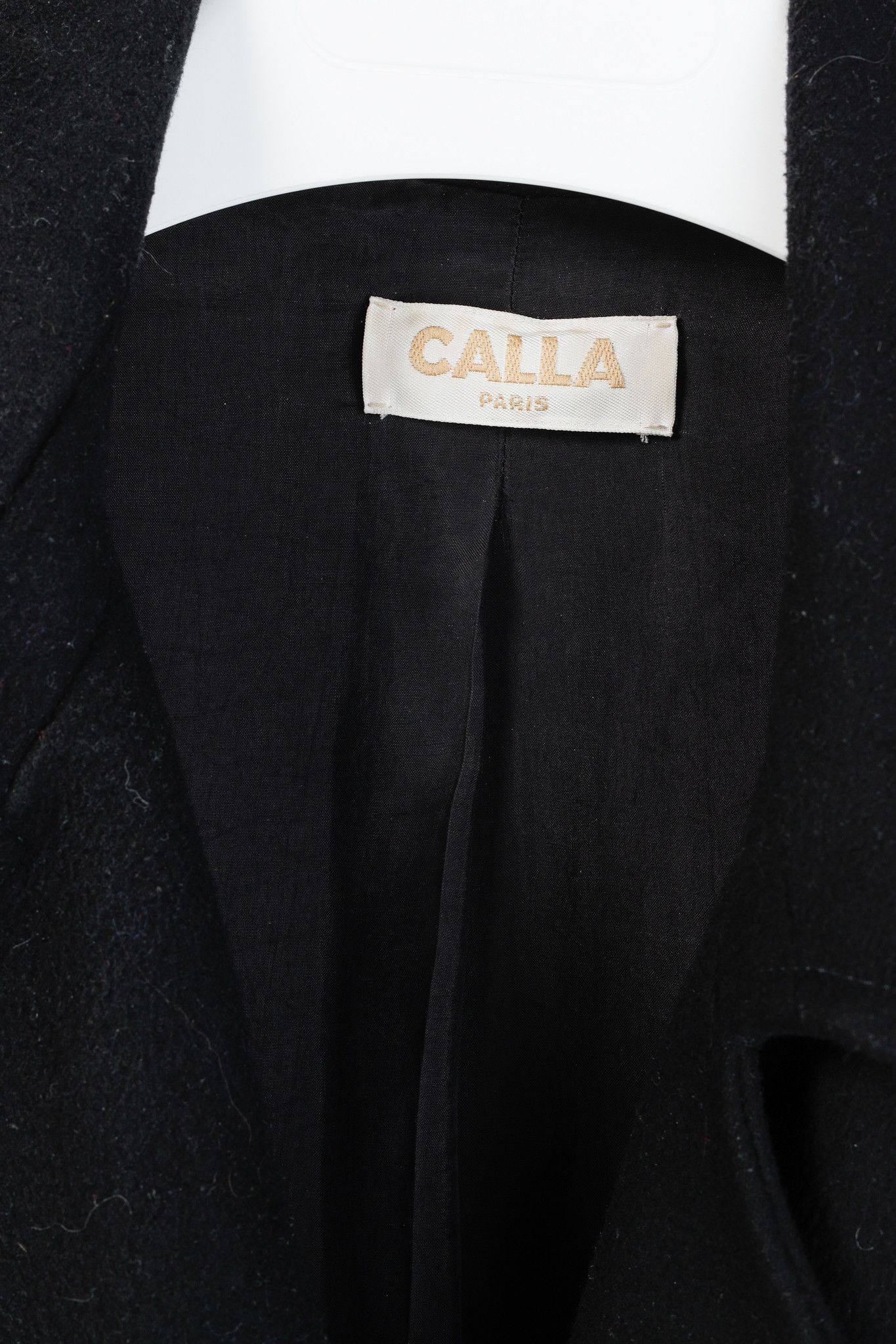 Other Calla Paris Fall 2013 Boucle Sleeve Multi-Material Pea Coat Size S / US 4 / IT 40 - 4 Thumbnail