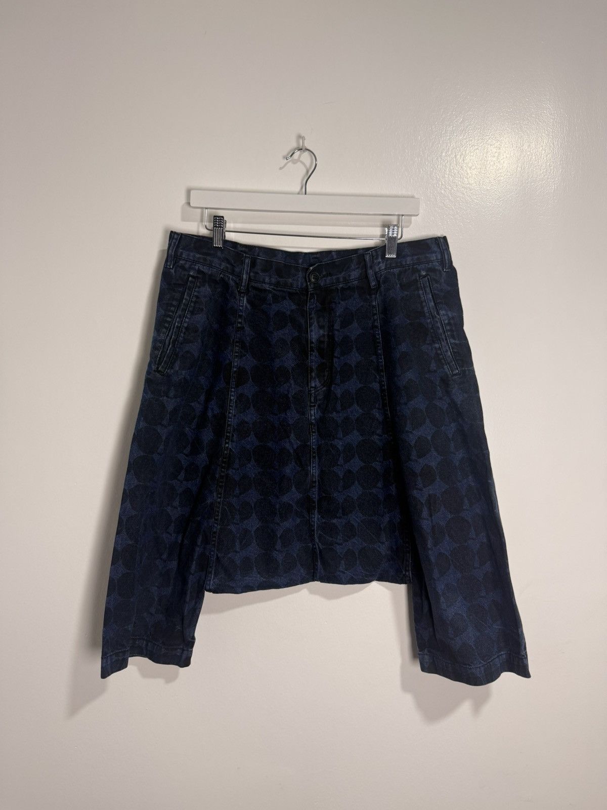 Comme des Garcons Black S/S 10 Archival Polka Dot Drop Crotch Shorts Size US 34 / EU 50 - 2 Thumbnail