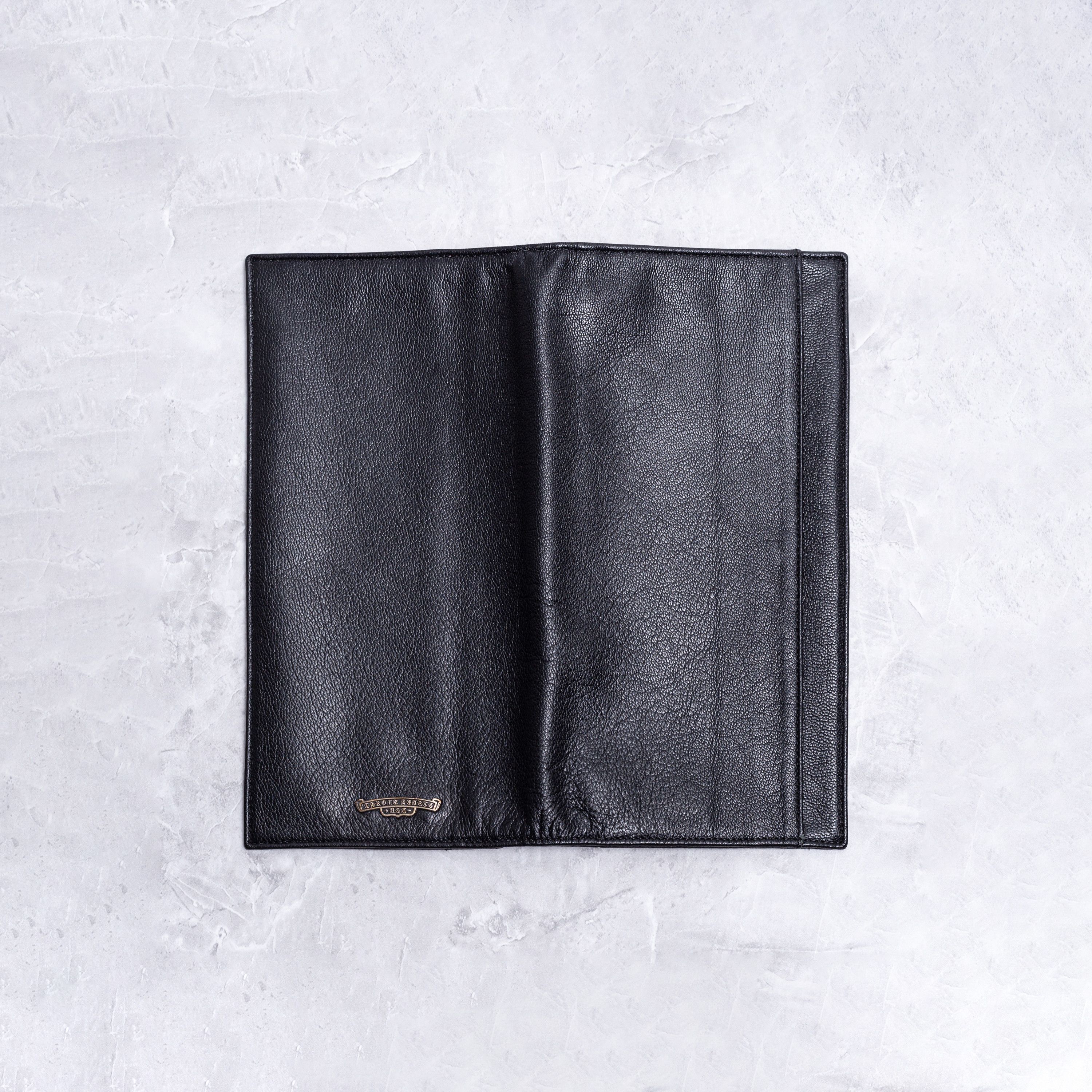 Chrome Hearts CHROME HEARTS Scroll Label TRVL DOX Wallet BLACK Size ONE SIZE - 6 Thumbnail