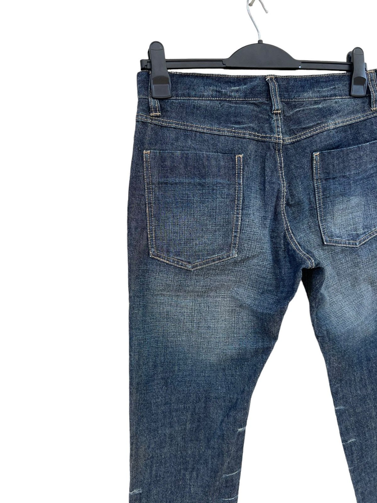PPFM PPFM Distressed Denim Bush Pant Jeans Size US 31 - 15 Thumbnail