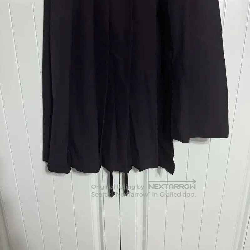 Comme des Garcons COMME des GARÇONS Black Wool Midi Skirt . Size 22" - 7 Thumbnail