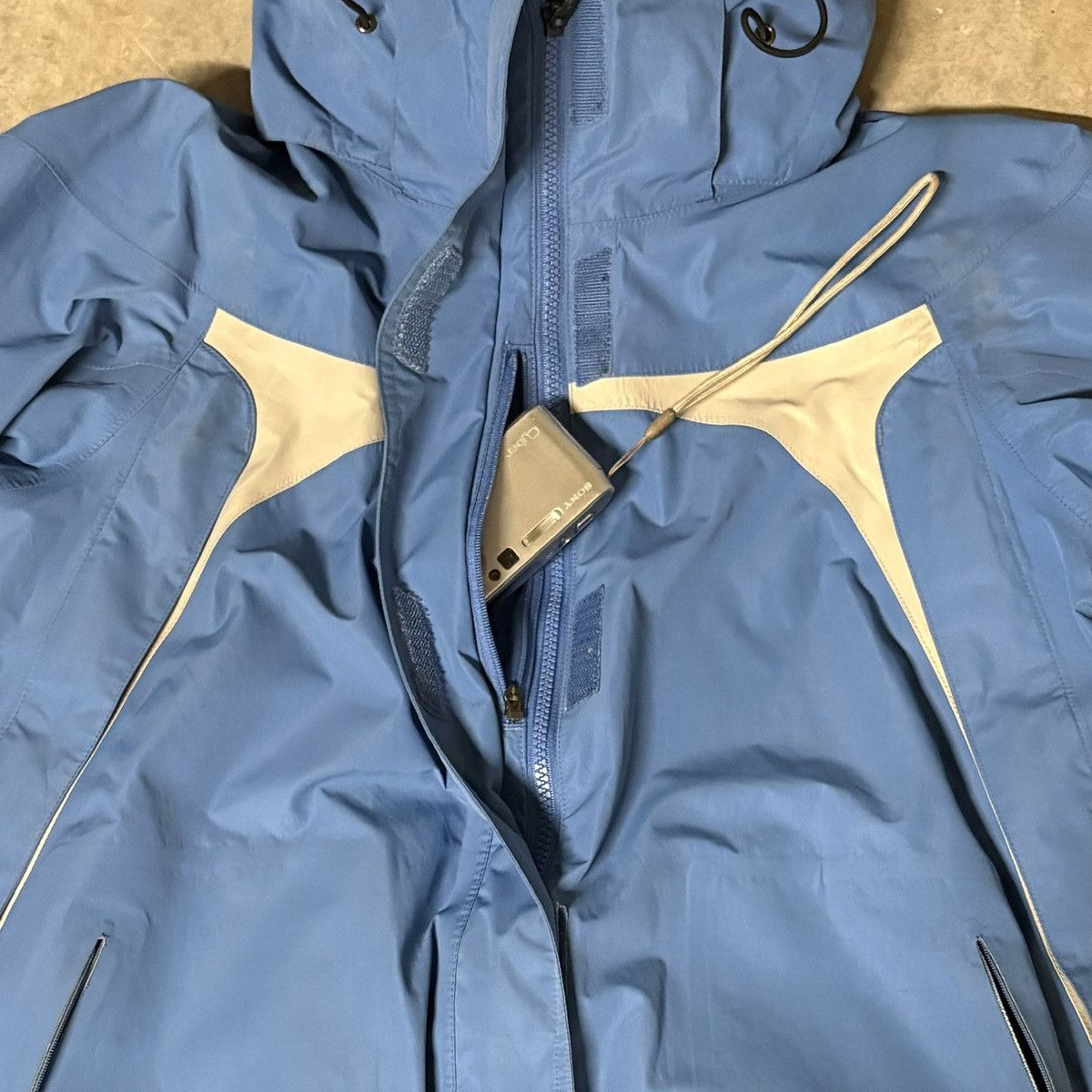 Nike × Nike ACG × Vintage Nike ACG Sky Blue Gore-Tex Jacket Holiday 2003' Size US S / EU 44-46 / 1 - 4 Thumbnail