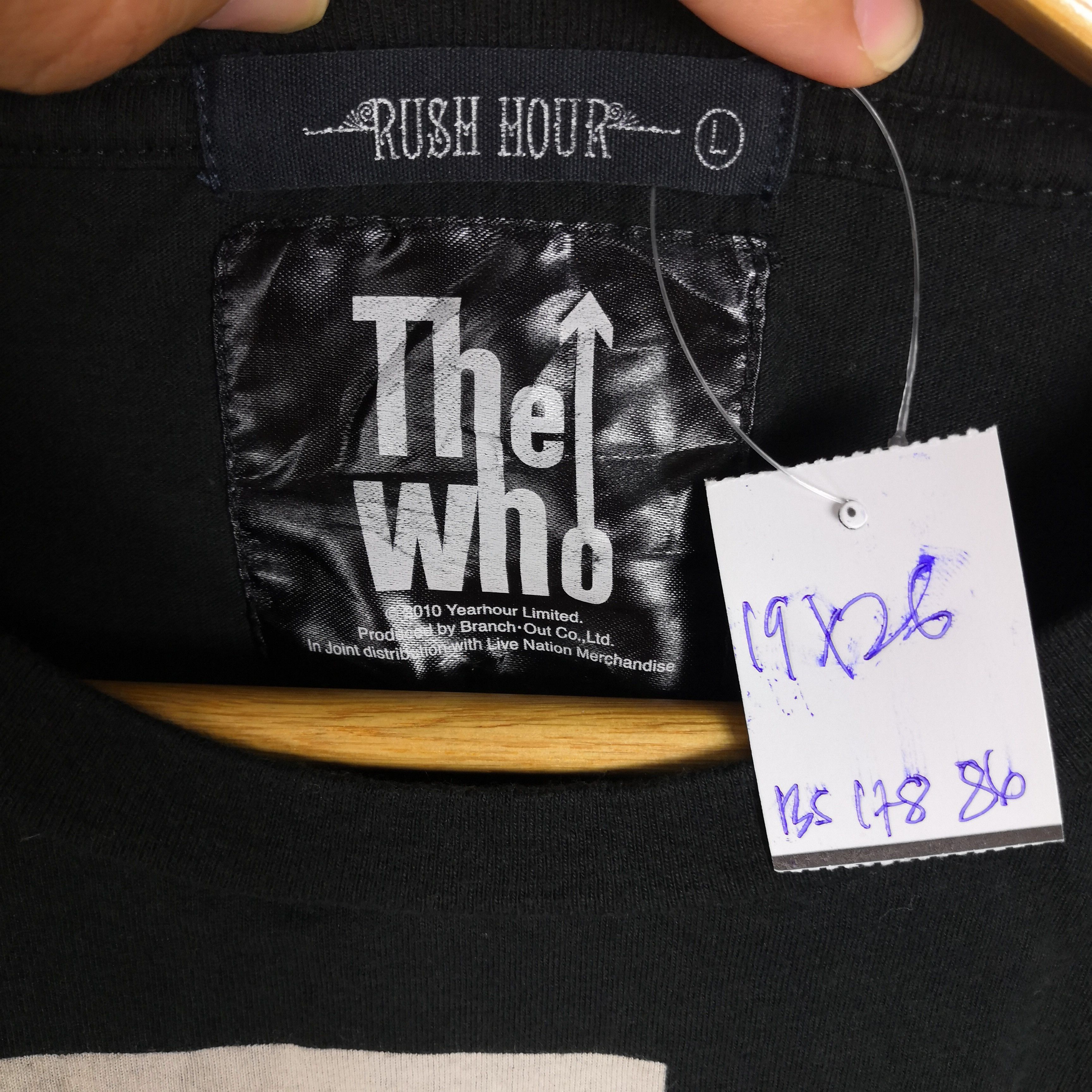 Band Tees Vintage Y2K The Who T-Shirt English Rock Band Crewneck Tees Size US M / EU 48-50 / 2 - 4 Thumbnail