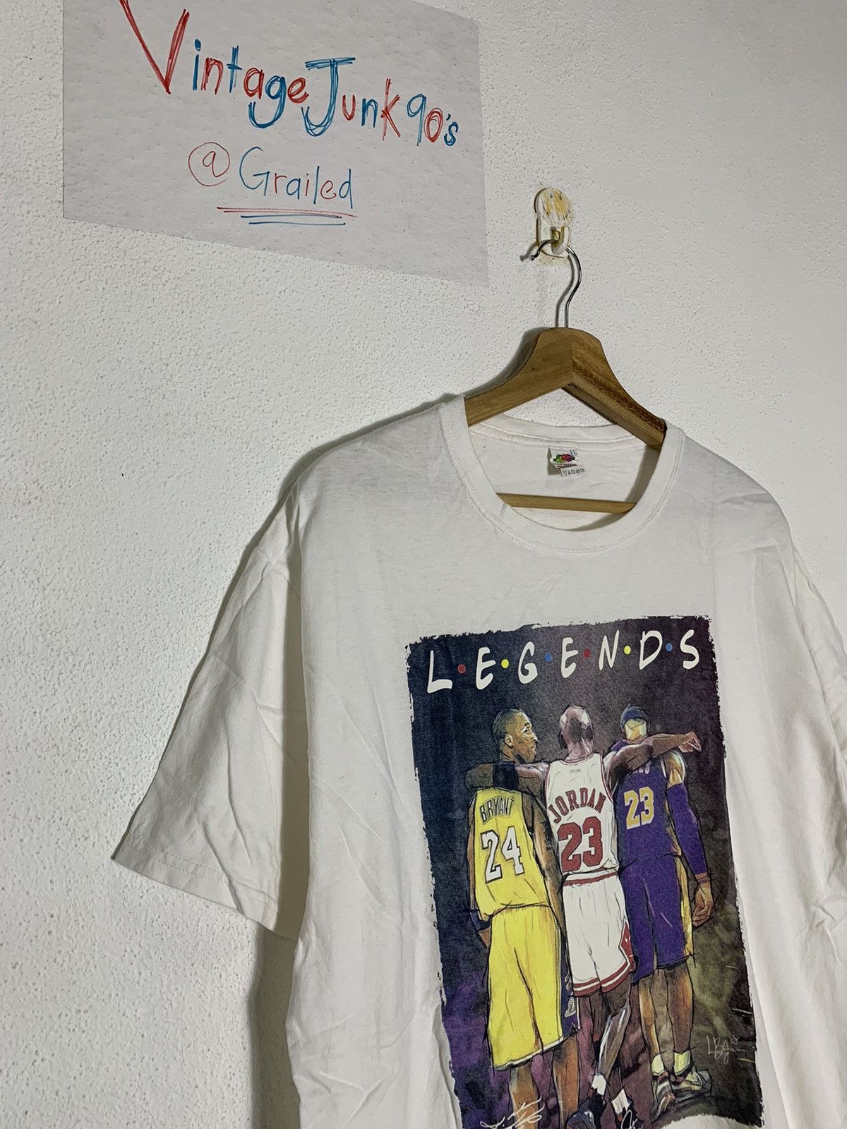 Vintage Vintage 00’s NBA LEGENDS MJ,LEBRON JAMES,KOBE BRYANT Size US L / EU 52-54 / 3 - 2 Thumbnail