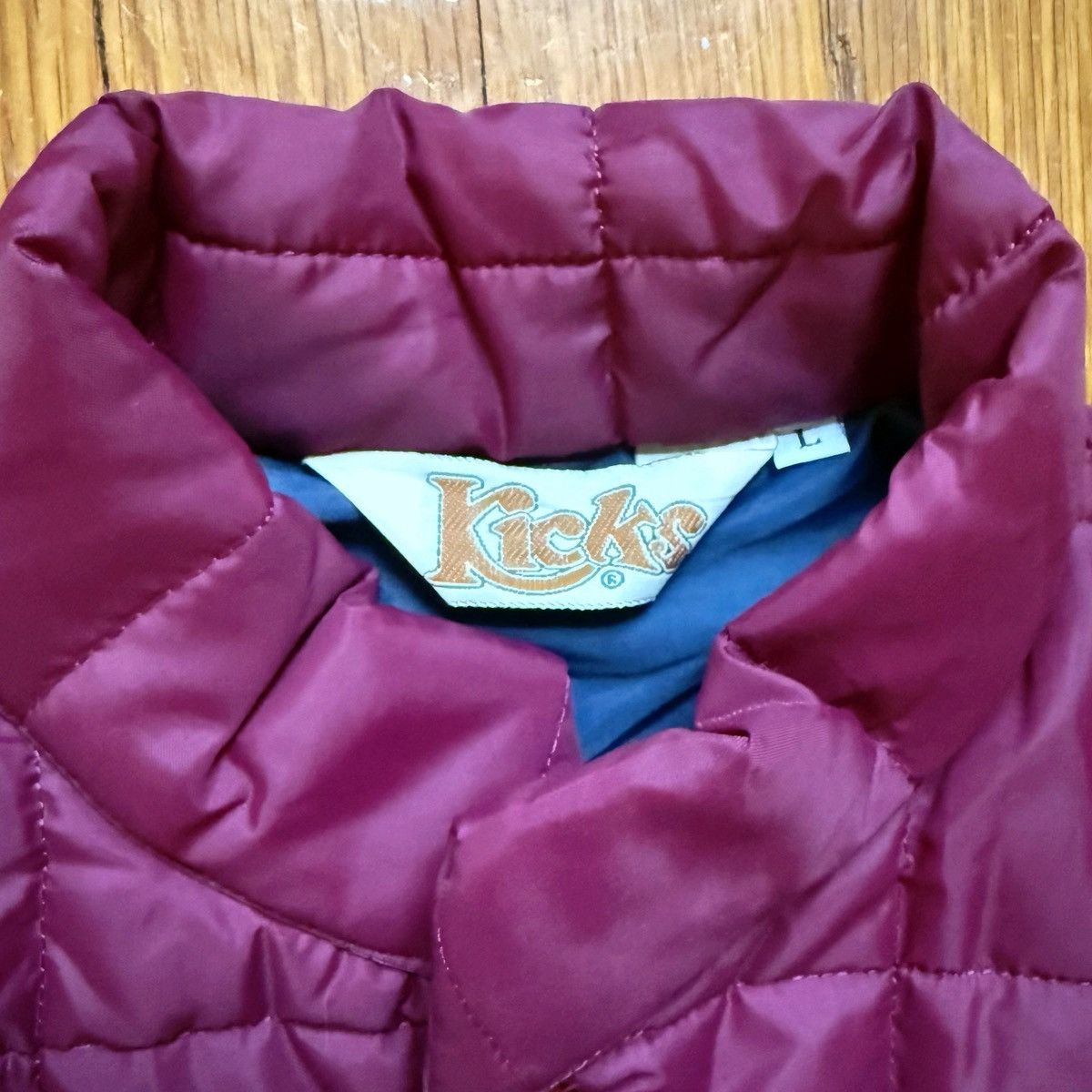Kickers Vintage 1980’s Deadstock BNWT Kicks Puffer Vest Size US L / EU 52-54 / 3 - 3 Thumbnail