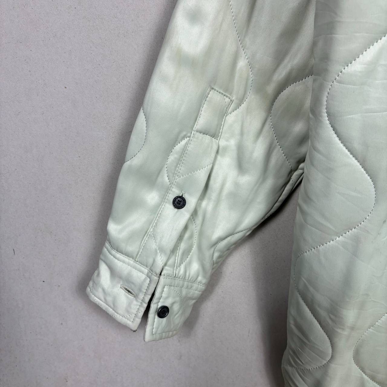Acne Studios Acne Studios X Robbie Barrat FW20 Quilted Jacket Mint Green Size US L / EU 52-54 / 3 - 6 Thumbnail
