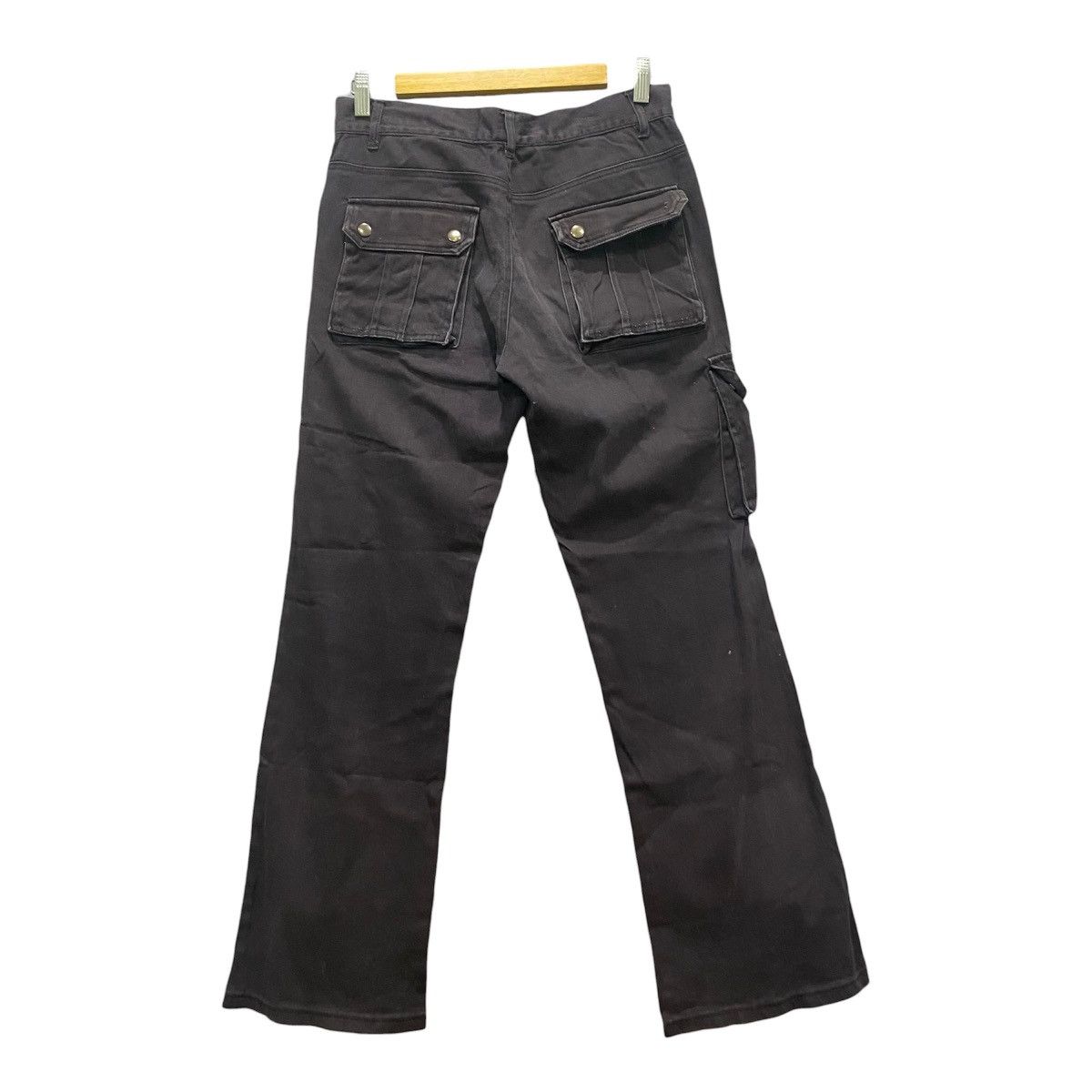 semanticdesign Semantic Design Japan Multi-Pocket 3D Flared Cargo Pants Size US 30 / EU 46 - 2 Thumbnail