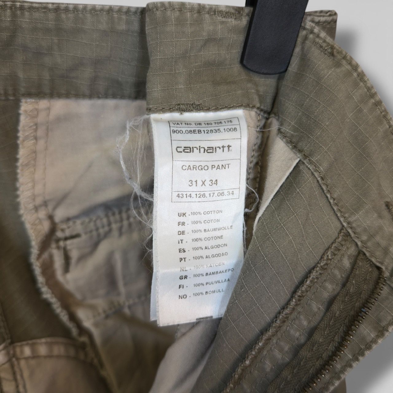 Carhartt Carhartt Ripstop Cargo Pants Size US 34 / EU 50 - 7 Thumbnail