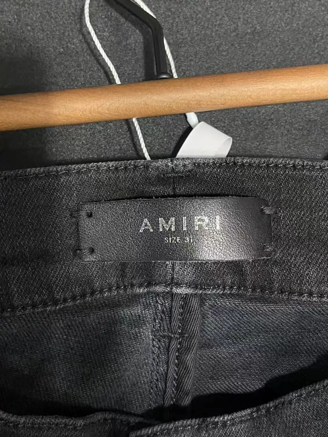Amiri amiri mx2 black denim pants Size US 31 - 6 Thumbnail
