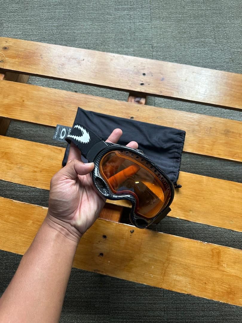 Oakley OAKLEY A FRAME CARBON FIBER SNOW GOGGLES Size ONE SIZE - 2 Thumbnail