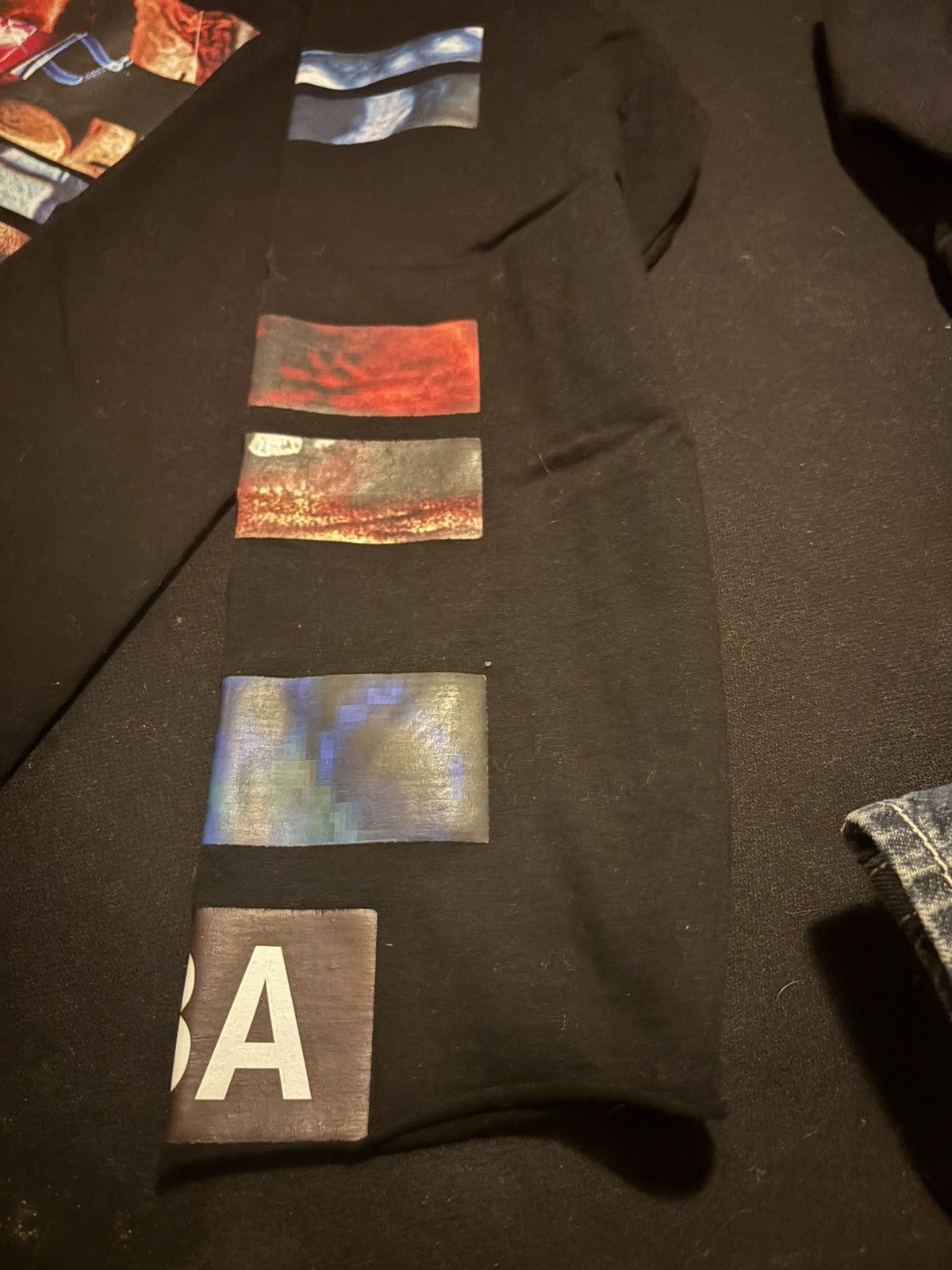 Hood By Air Hood by air Aphex twin heritage scan long sleeve Y2K virgil Size US L / EU 52-54 / 3 - 5 Thumbnail