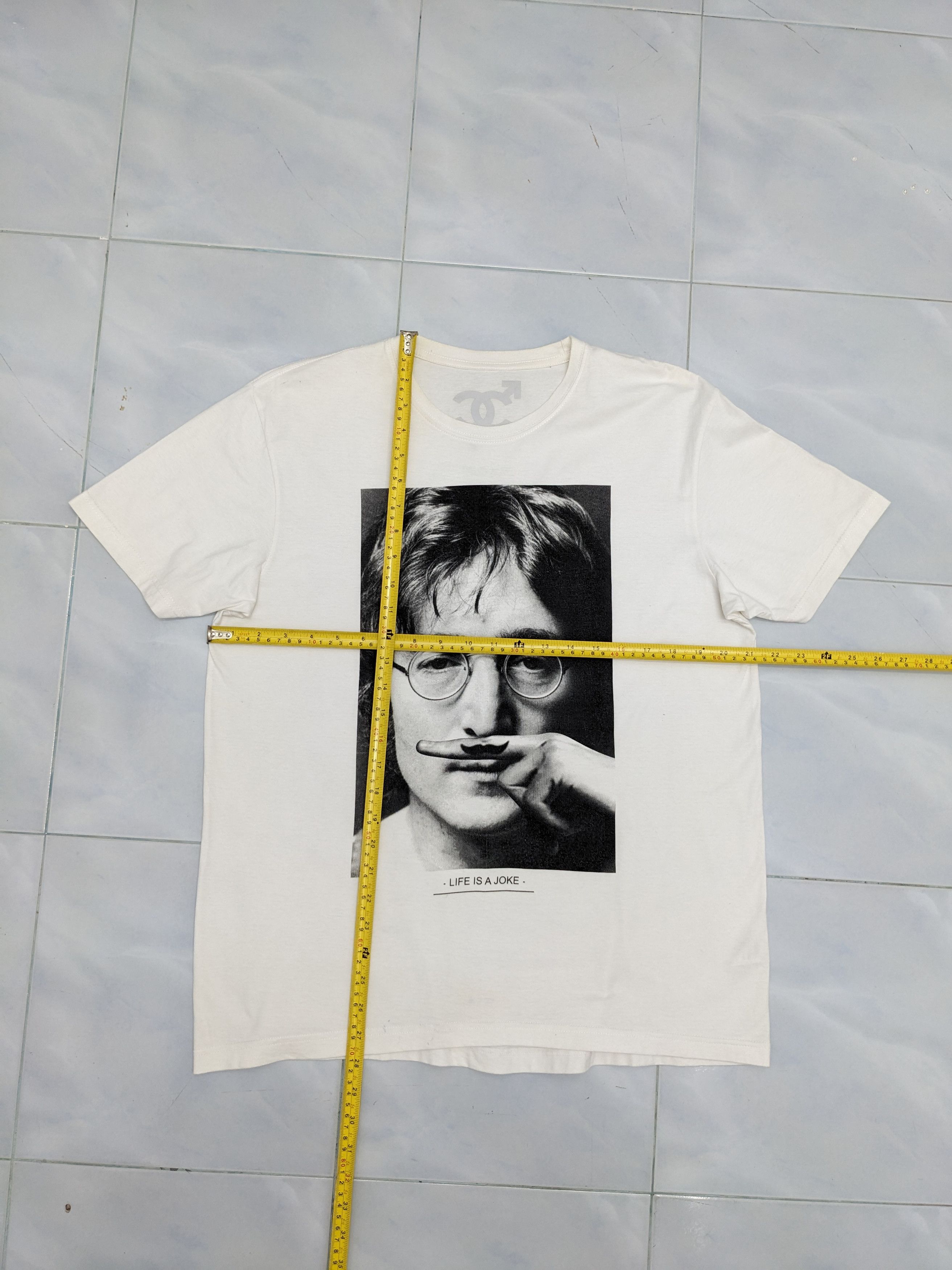Band Tees JOHN LENNON LIFE IS A JOKE TSHIRT Size US L / EU 52-54 / 3 - 5 Thumbnail