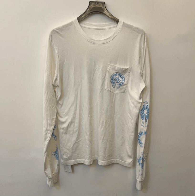 Chrome Hearts Chrome Crew Neck Casual Long Sleeve T-Shirt Size US M / EU 48-50 / 2 - 1 Thumbnail