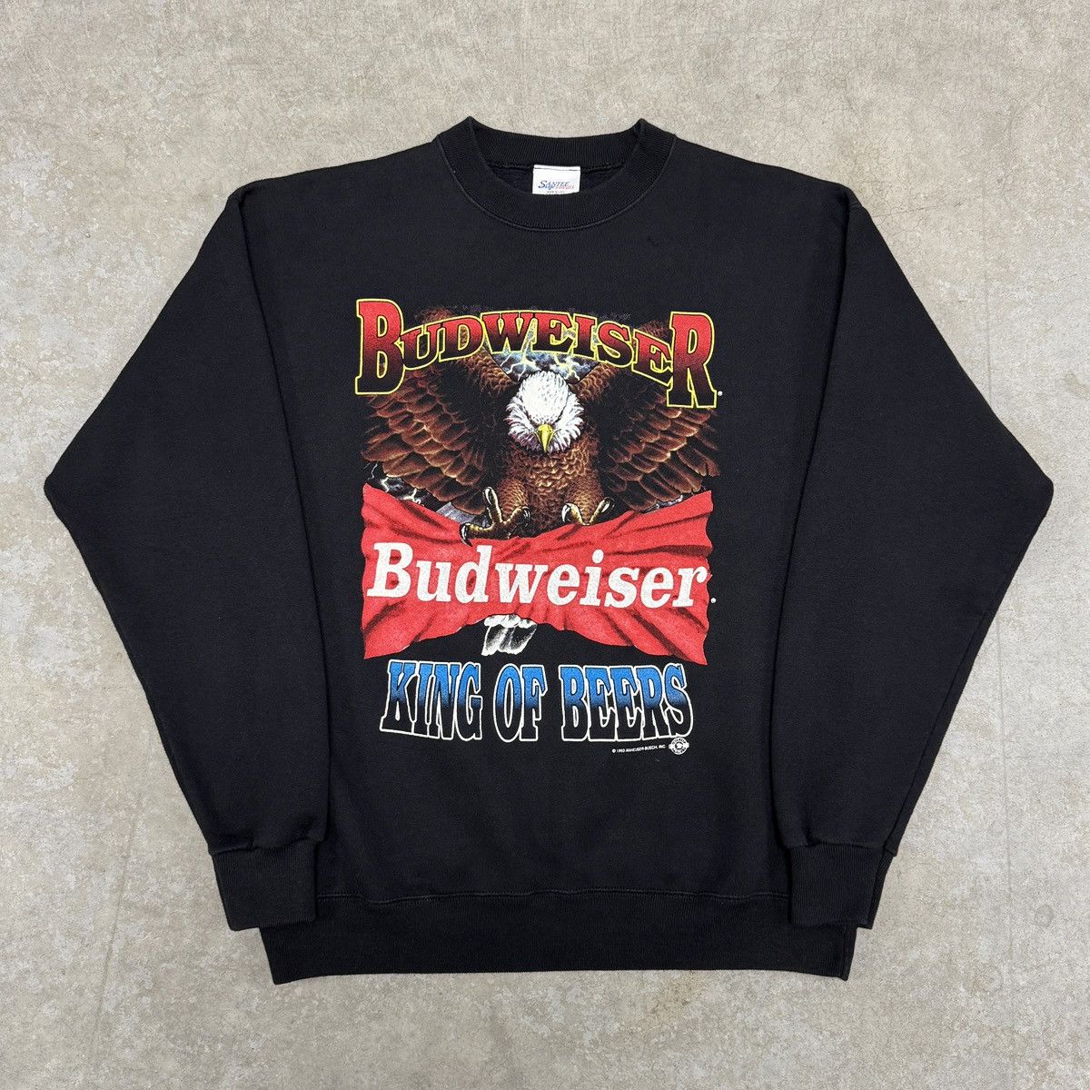 Budweiser Vintage Budweiser Crewneck Size US L / EU 52-54 / 3 - 1 Thumbnail