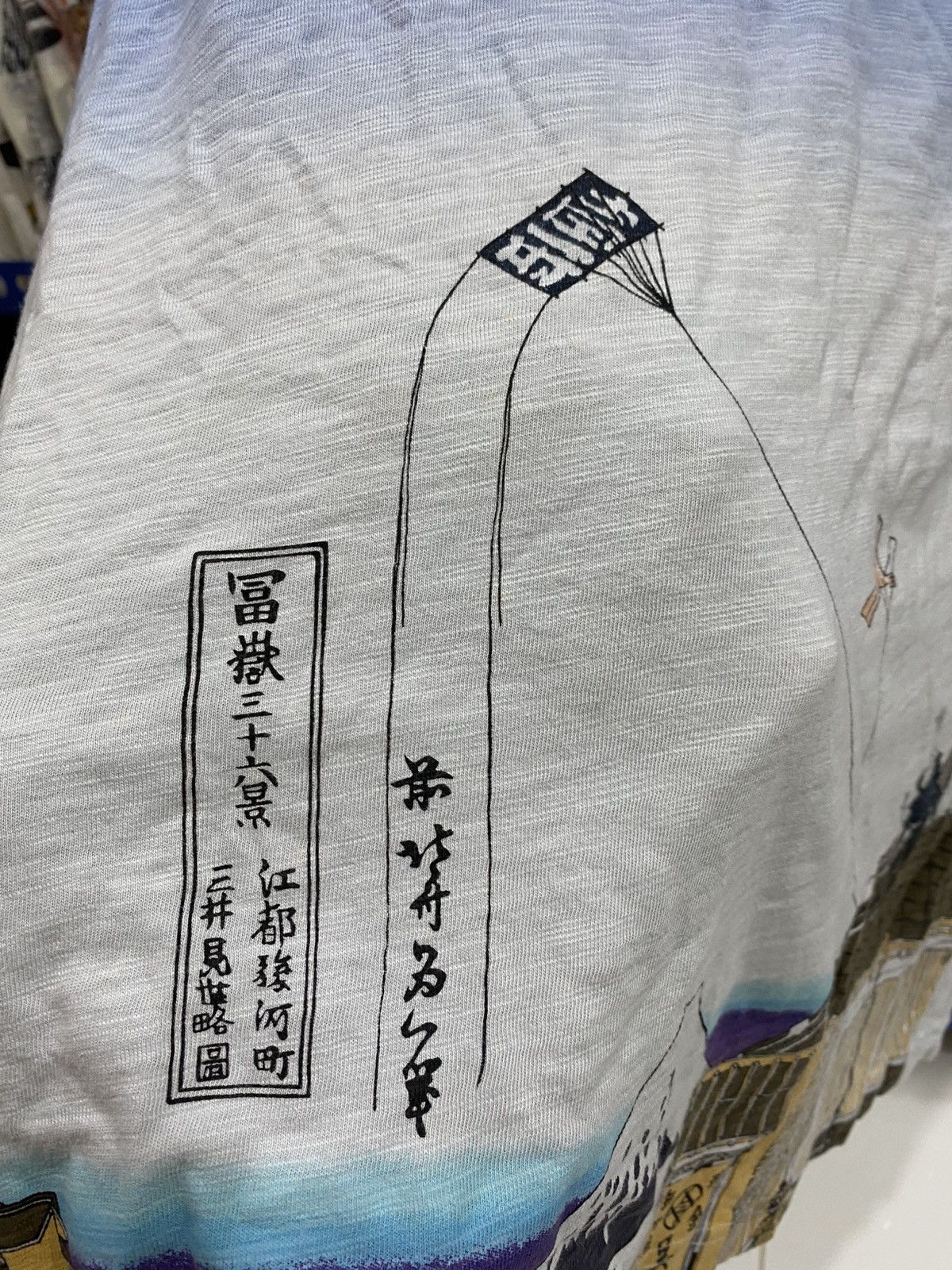 Uniqlo UNIQLO X HOKUSAI BLUE TSHIRT Size US M / EU 48-50 / 2 - 4 Thumbnail