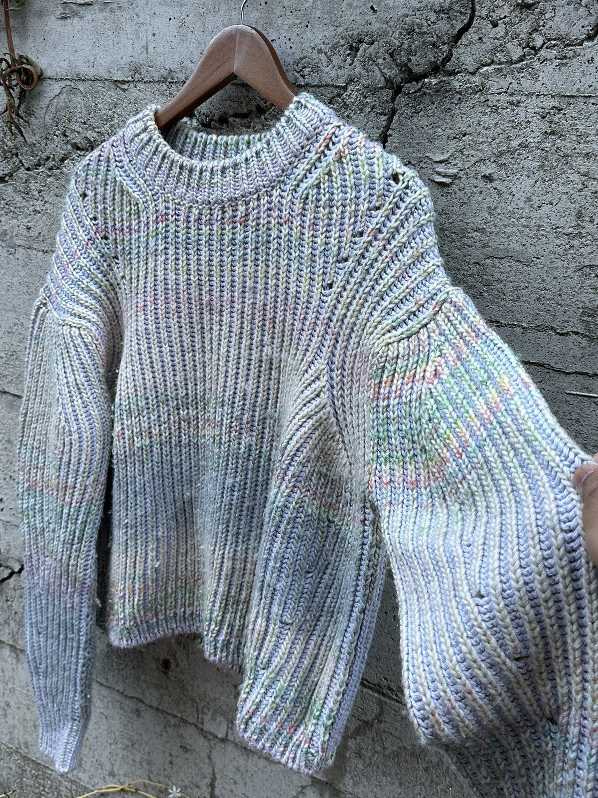 Acne Studios RARE GRAIL Acne Studios smoke screen gradient sweater Size US M / EU 48-50 / 2 - 4 Thumbnail