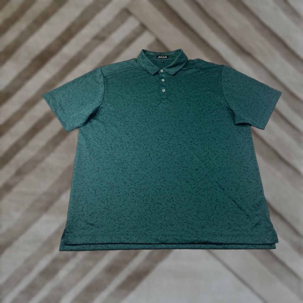 Vintage Bad Birdie Polo Shirt Mens 2XL Greens Keeper Tech Pique Performance Golf Blouse? Size US XXL / EU 58 / 5 - 1 Thumbnail