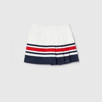 Gucci o1la5ras0526 Technical Jersey Skirt With Web in Multicolor Size 25" / US 0 / IT 36 - 1 Preview