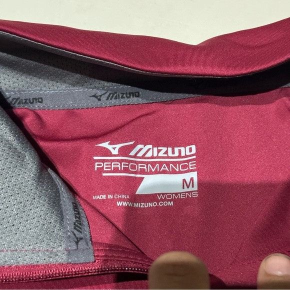 Mizuno NWT MIZUNO WOMEN’S HORIZON FULL ZIP CARDINAL/GRAY/CHARCOAL J Size M / US 6-8 / IT 42-44 - 5 Thumbnail