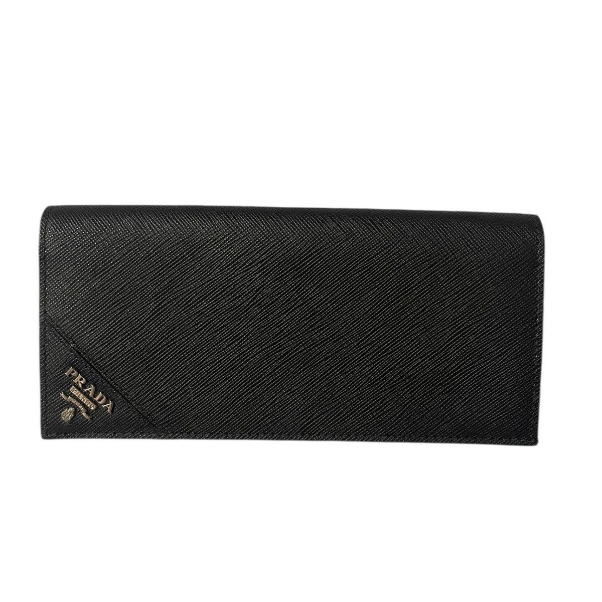 Prada Prada wallet for women in black leather Size ONE SIZE - 1 Thumbnail