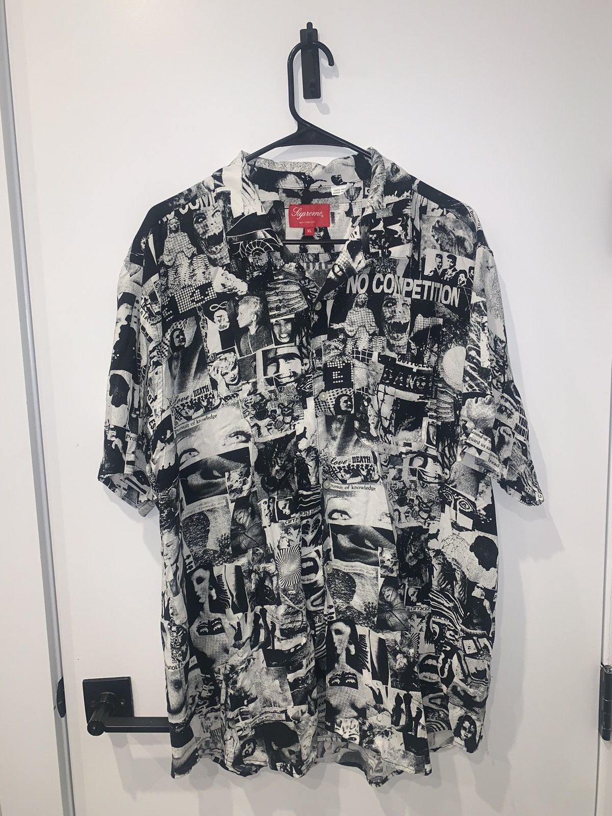 Supreme Vibrations Rayon Shirt M White