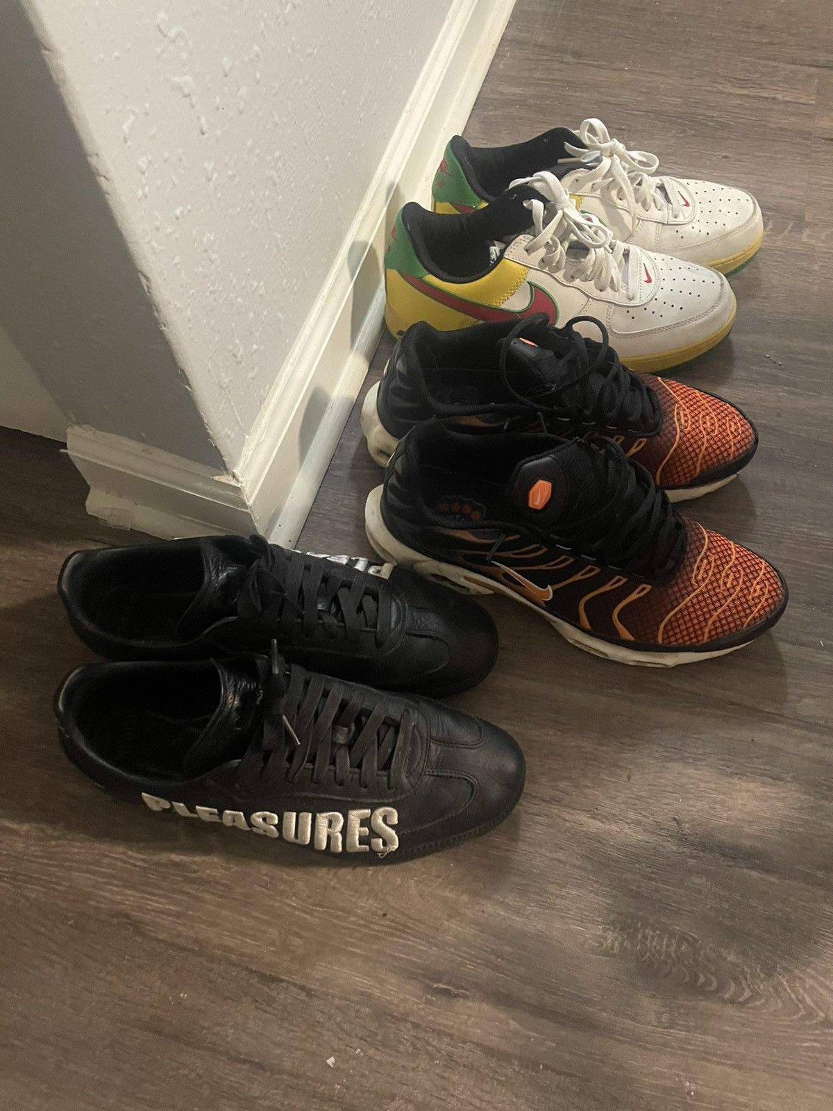 Adidas × Nike × Pleasures Pleasures Adidas x Nike Air Max and Forces Size US 10.5 / EU 43-44 - 5 Thumbnail