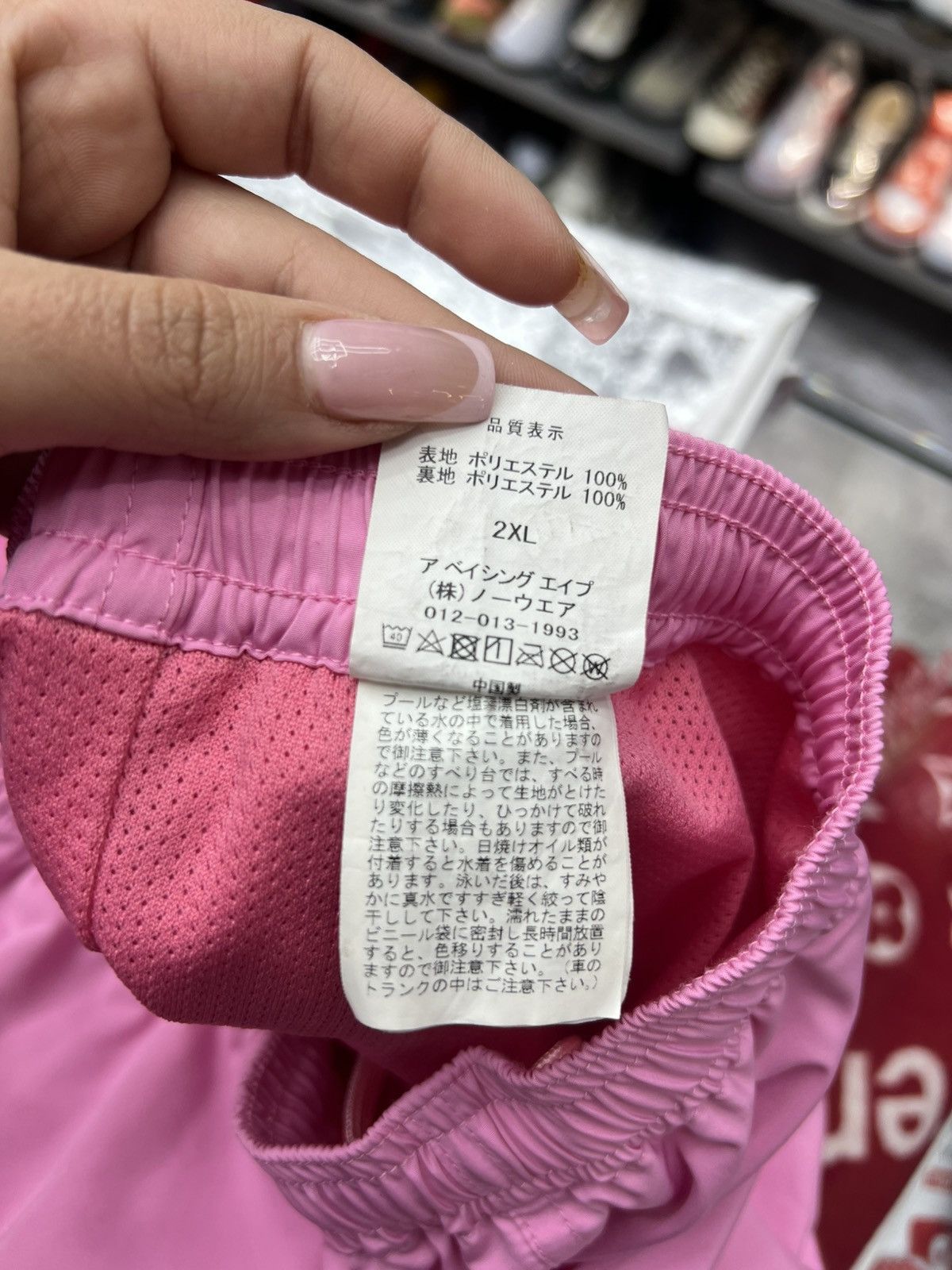 Bape Bape Pink Mami 2nd Anniversary Shorts Size US 44 / EU 60 - 10 Thumbnail