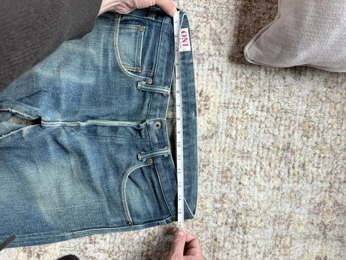 Oni Heavily Worn ONI Selvedge Denim : Pink Selvedge ID Size US 29 - 13 Thumbnail
