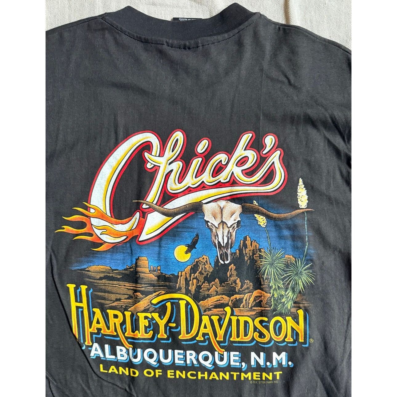 Harley Davidson Vintage 90s Harley Davidson Chicks Shirt Mens L Made in USA Size US L / EU 52-54 / 3 - 9 Thumbnail