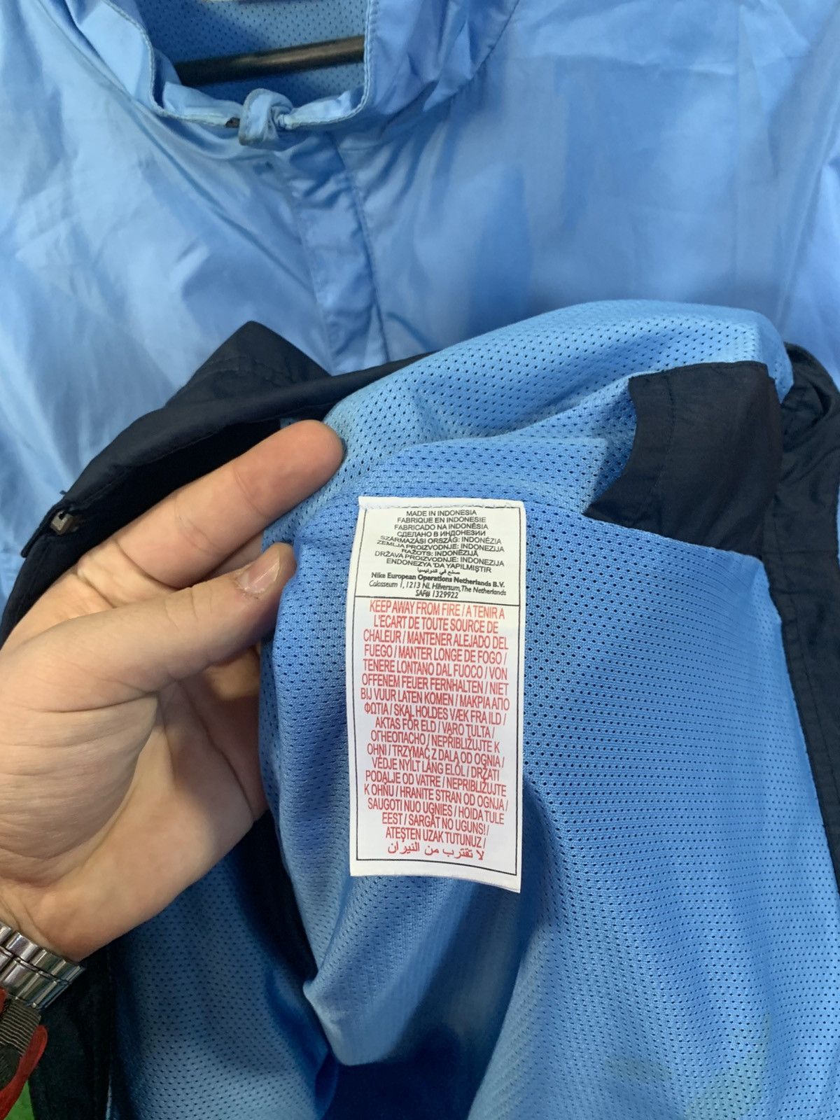 Nike × Vintage Nike Windbreaker Sandnes UFL Size XL Vintage Size US XL / EU 56 / 4 - 5 Thumbnail