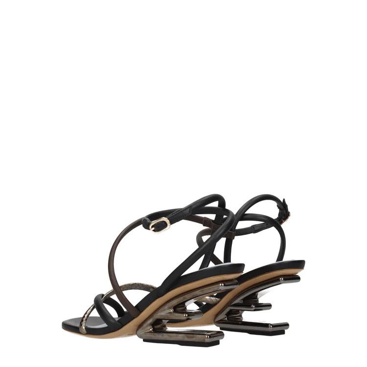 Fendi ob1o1e1124 Leather Sandals in Multicolor Size US 7.5 / IT 37.5 - 4 Thumbnail