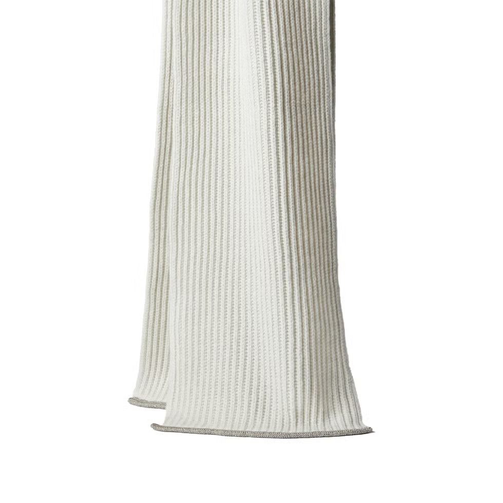 Brunello Cucinelli o1la1rc1a0325 Size: OS/Cashmere Scarf in Light Beige Size ONE SIZE - 1 Thumbnail