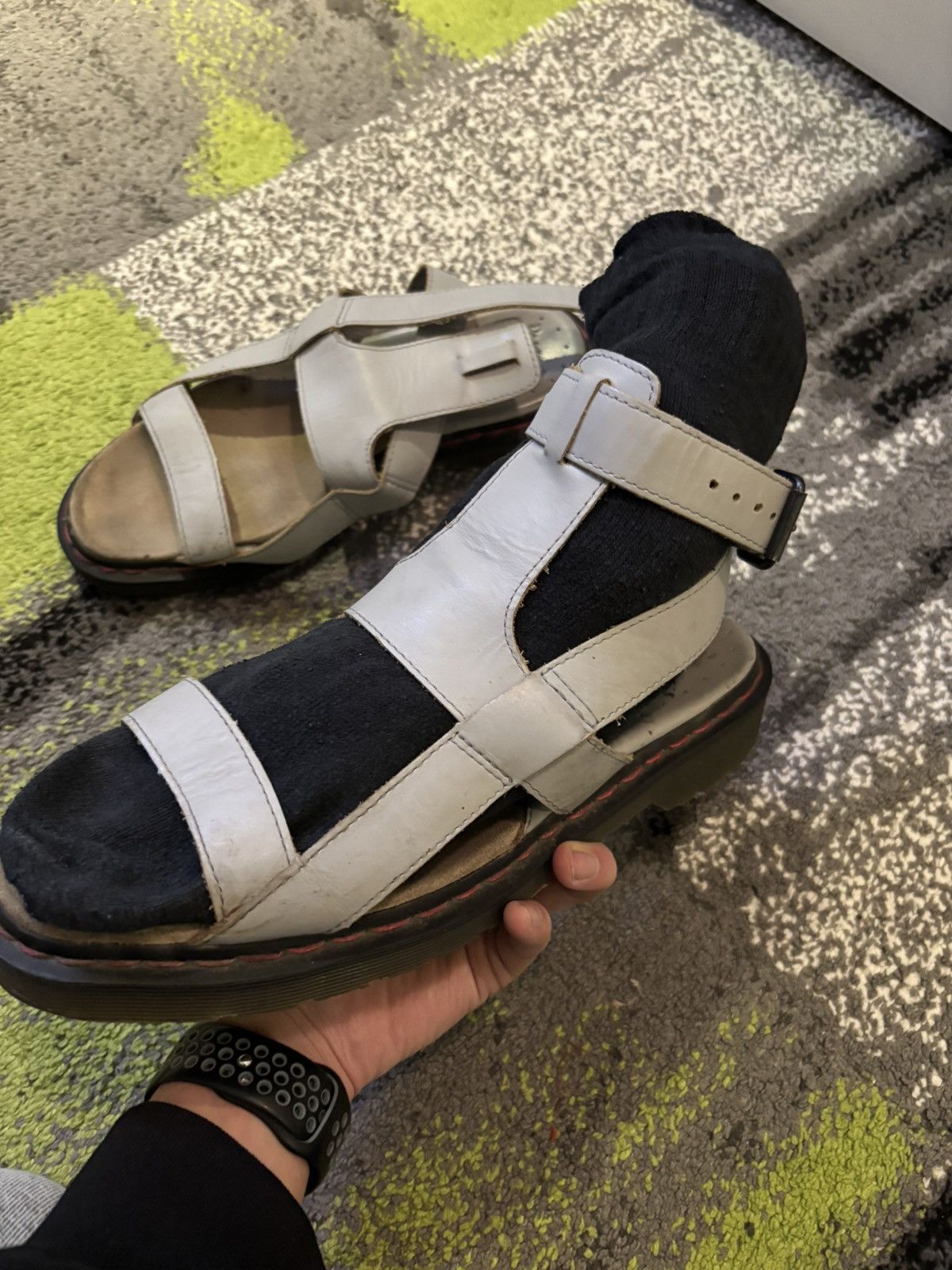 Rare Doc Martens x RAF SIMONS SS09 Sandals