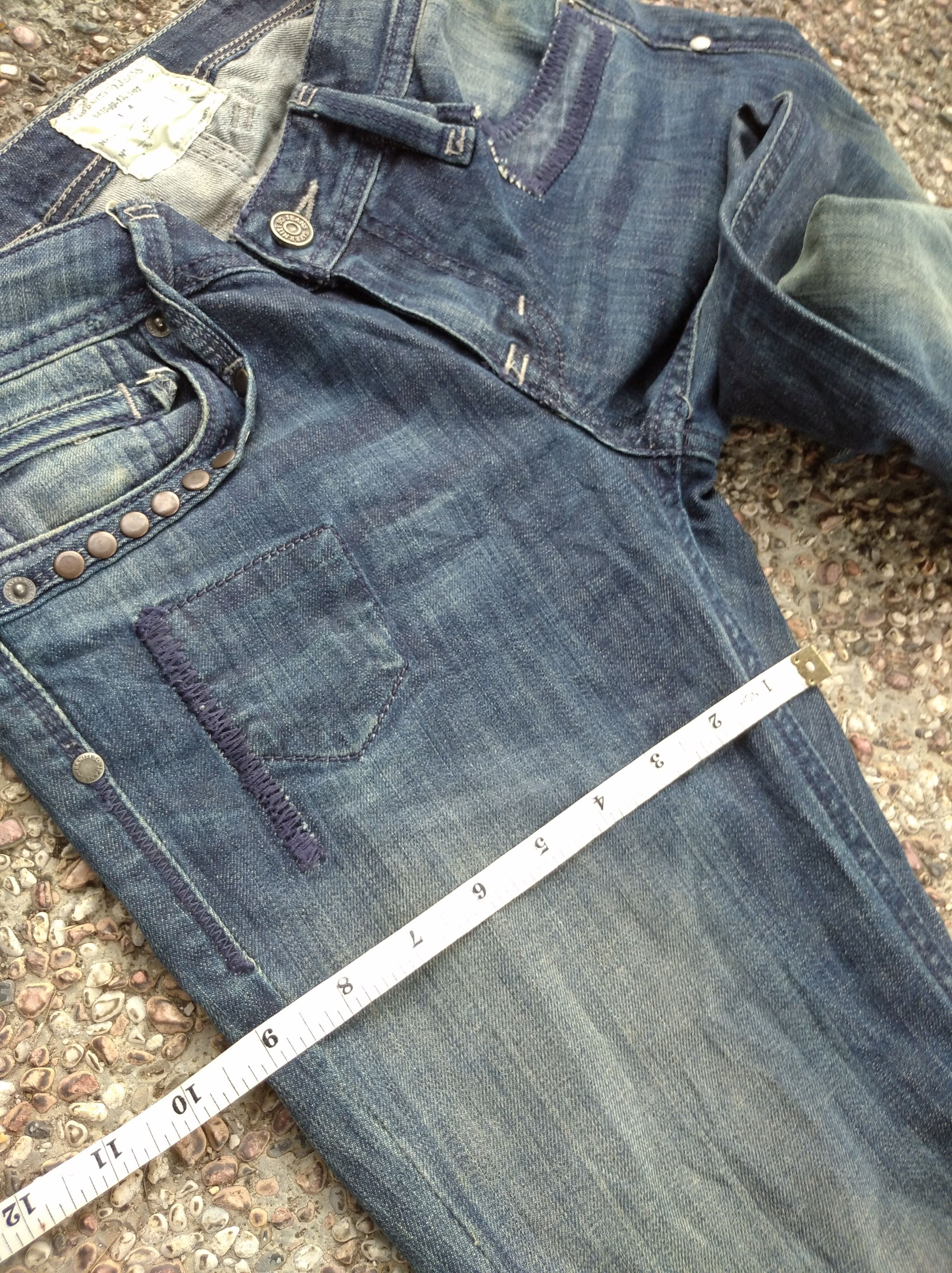 If Six Was Nine × Jimmy Taverniti × Taverniti 💥Rare💥Taverniti so jean by jimmy taverniti flare denim Size US 28 / EU 44 - 10 Thumbnail