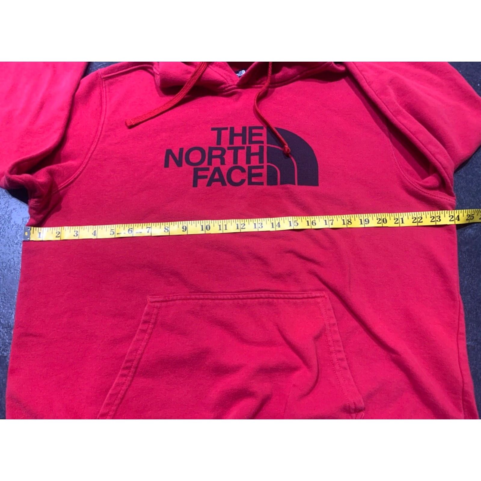 The North Face The North Face Hoodie Men Large L Red Outdoor Pullover with Spellout Logo Size US L / EU 52-54 / 3 - 6 Thumbnail