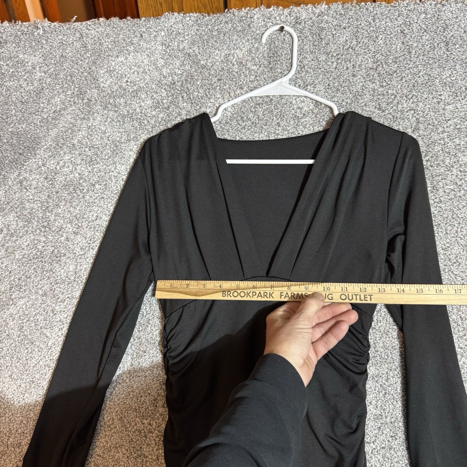 Other Bodycon Dress 8 Mob Wife Chic Evening Wear Ruched Slinky Size M / US 6-8 / IT 42-44 - 3 Thumbnail