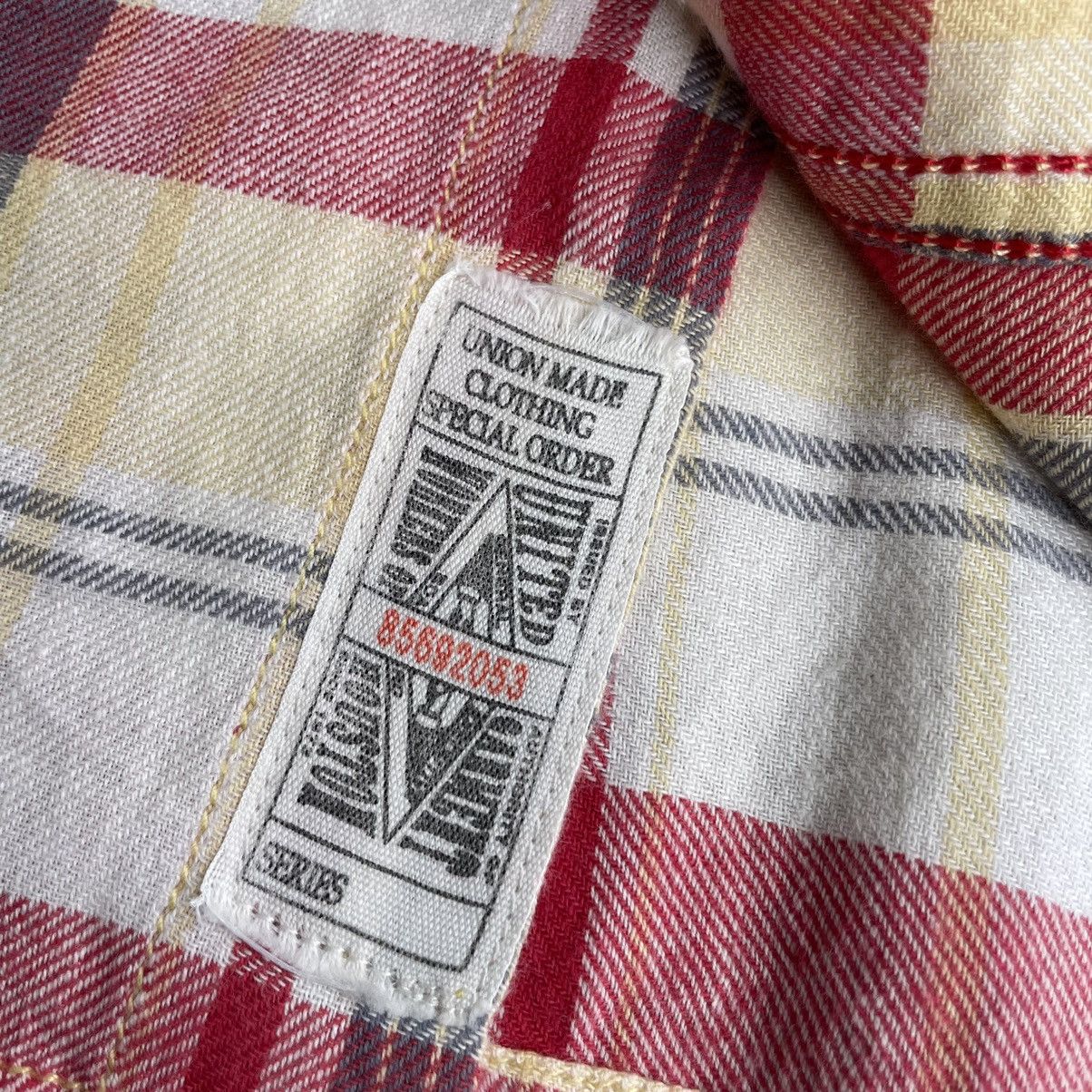 Japanese Brand Houston Plaid Double Pocket Shirt Size US M / EU 48-50 / 2 - 5 Thumbnail
