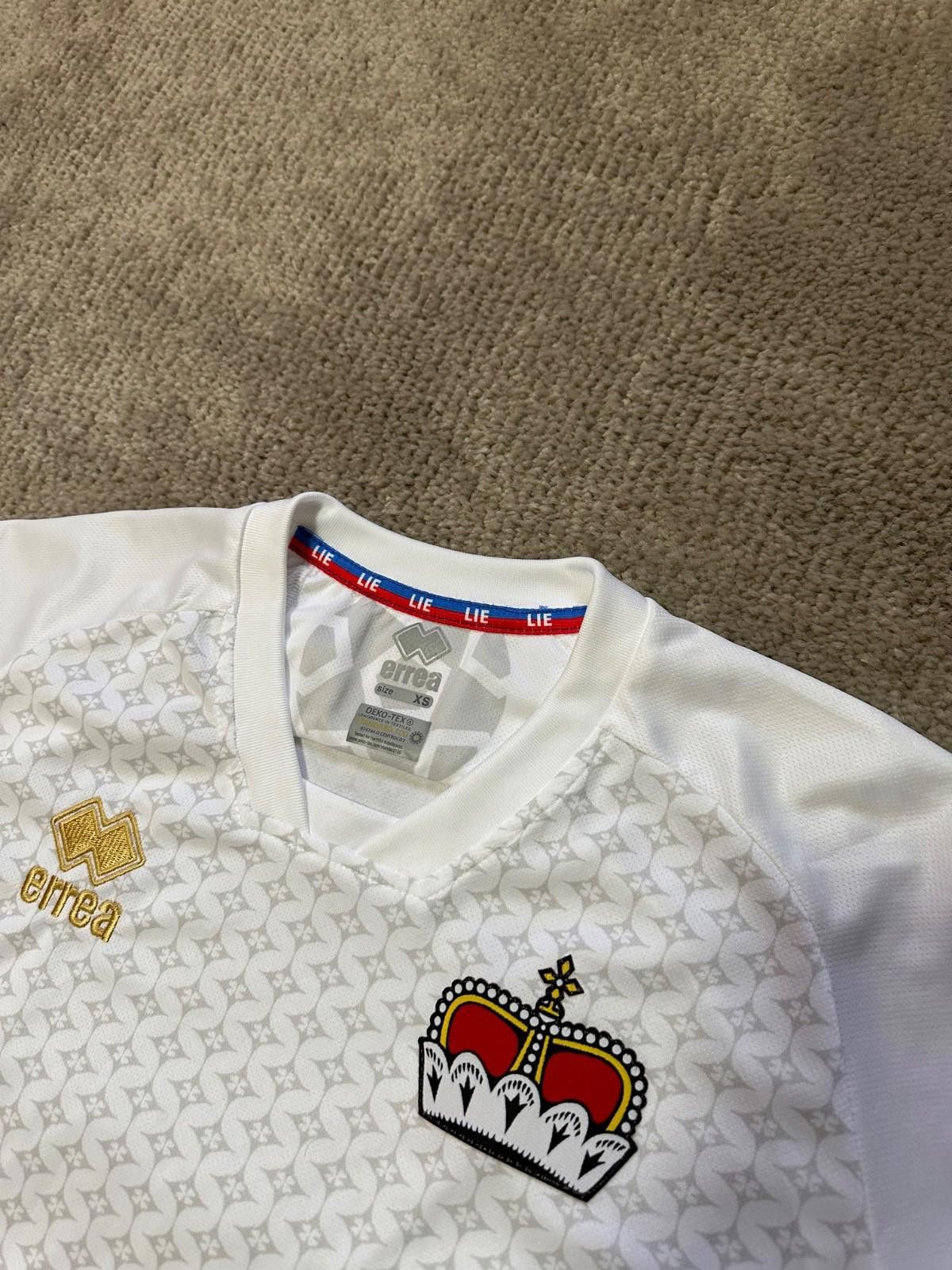 Errea Errea 2022/2024 LIECHTENSTEIN THIRD Football SHIRT Soccer Size US XS / EU 42 / 0 - 4 Thumbnail