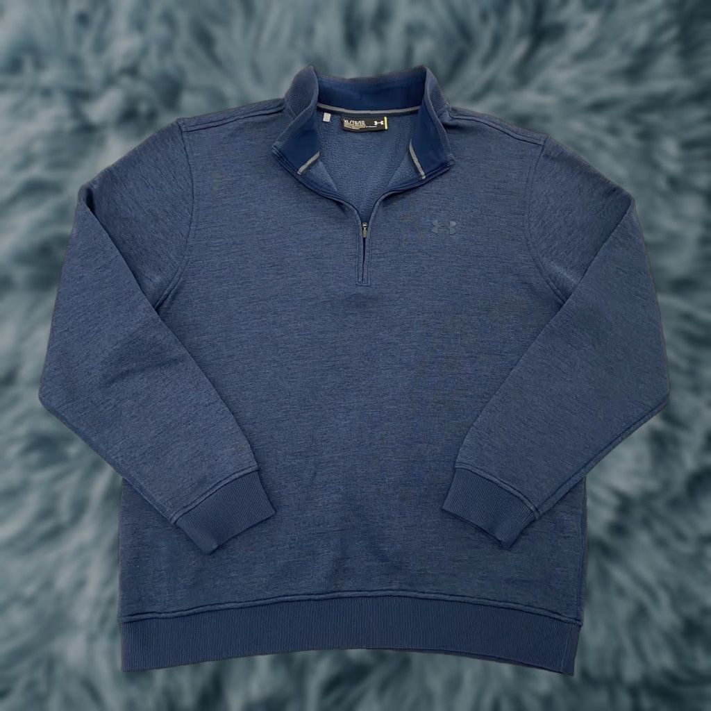 Under Armour VINTAGE is not applicable (No). Under Armour Jacket Adult Extra Large Blue 1/4 Zip Loose Pullover Men XL Size US XL / EU 56 / 4 - 1 Thumbnail