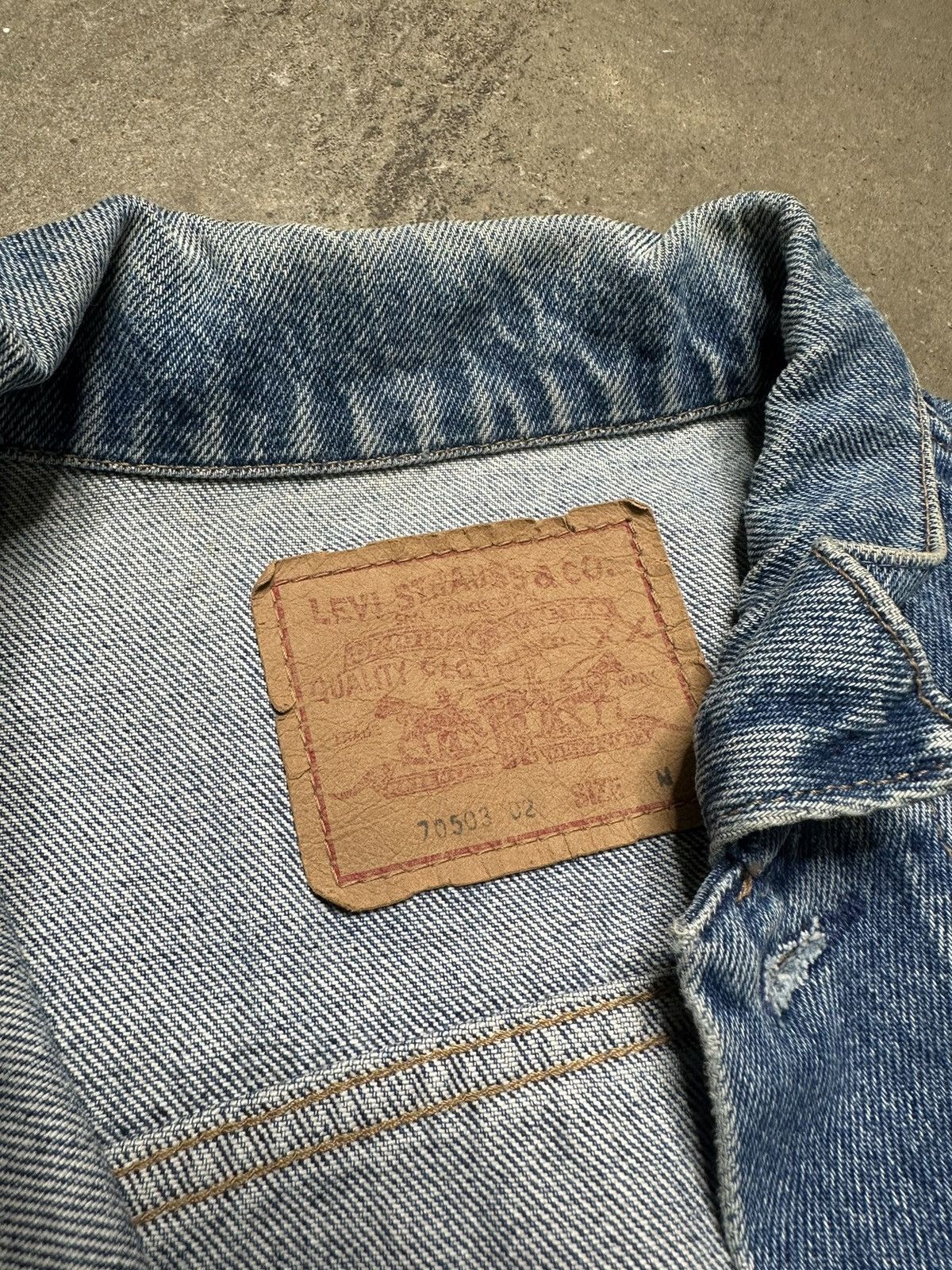 Hard Rock Cafe × Levi's × Vintage Vintage hard rock, London Café denim jacket Size US M / EU 48-50 / 2 - 4 Thumbnail