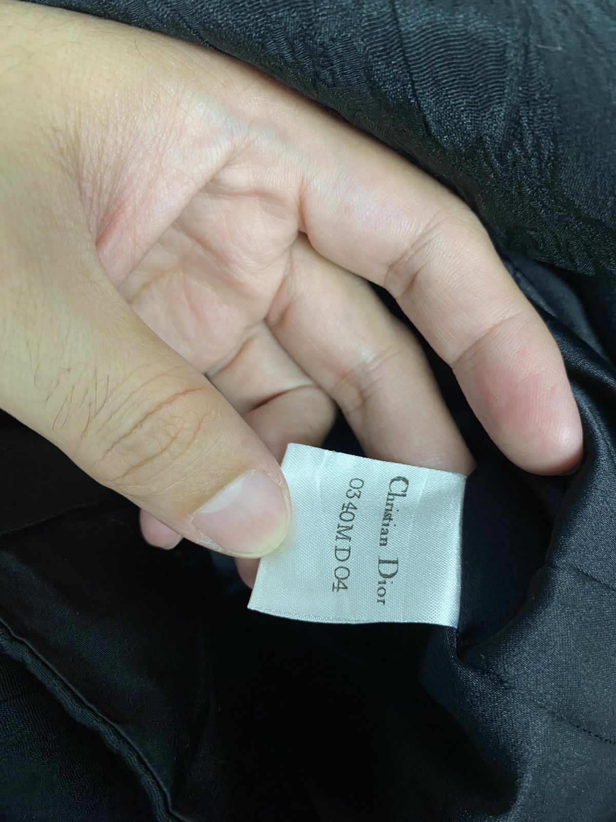 Christian Dior Monsieur Rare‼️ Vtg Christian Dior Collarless Double Breasted Blazer Size M / US 6-8 / IT 42-44 - 6 Thumbnail