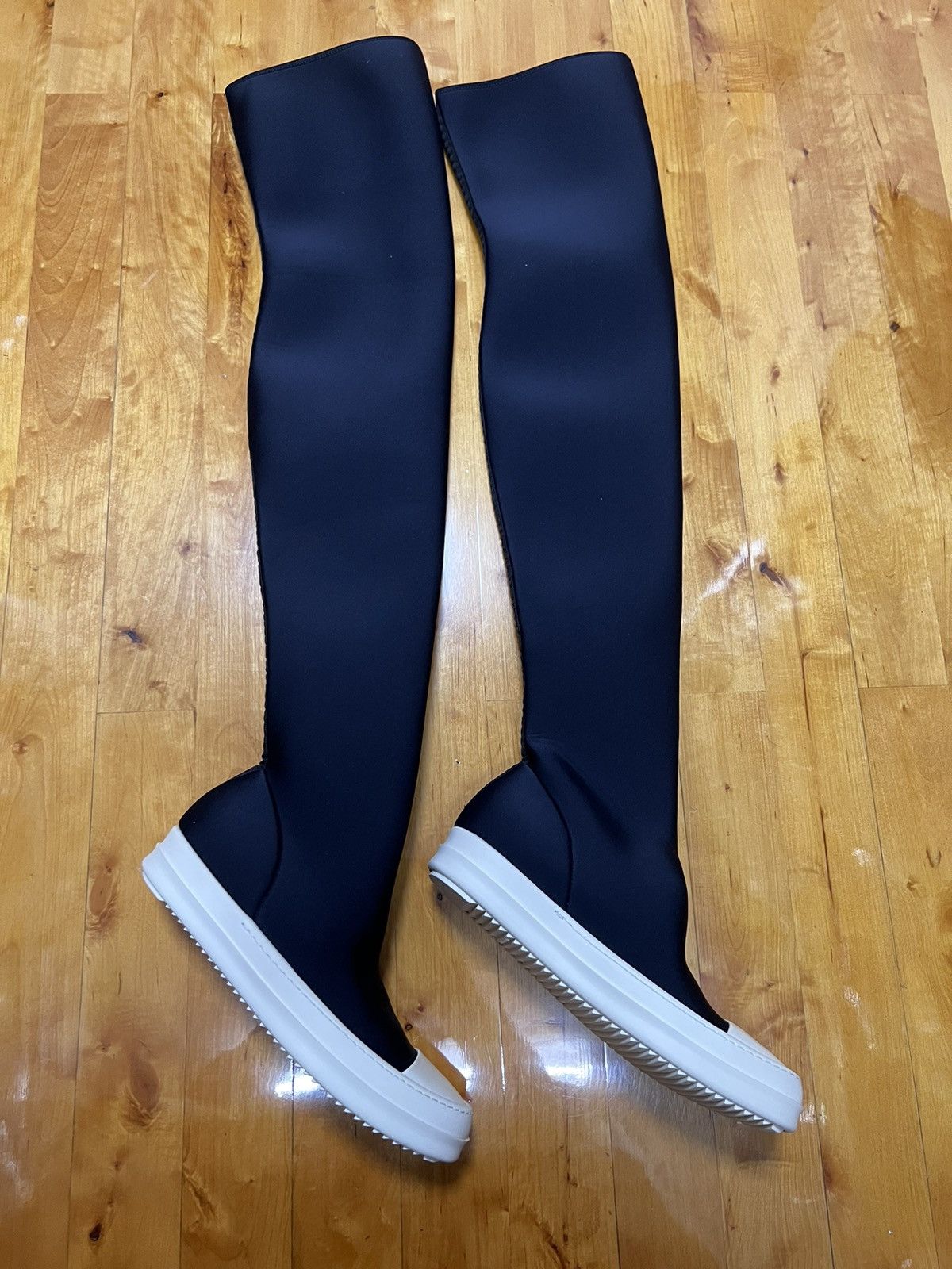 Rick Owens Drkshdw Rick owens thigh high stocking ramones sz36.5 Size US 6.5 / IT 36.5 - 4 Thumbnail